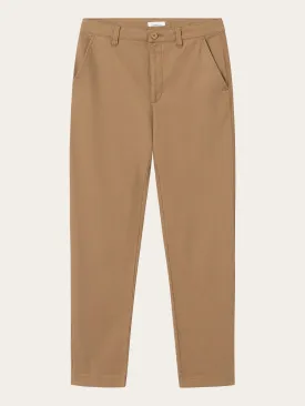 IRIS mom mid-rise chino - Brown Sugar