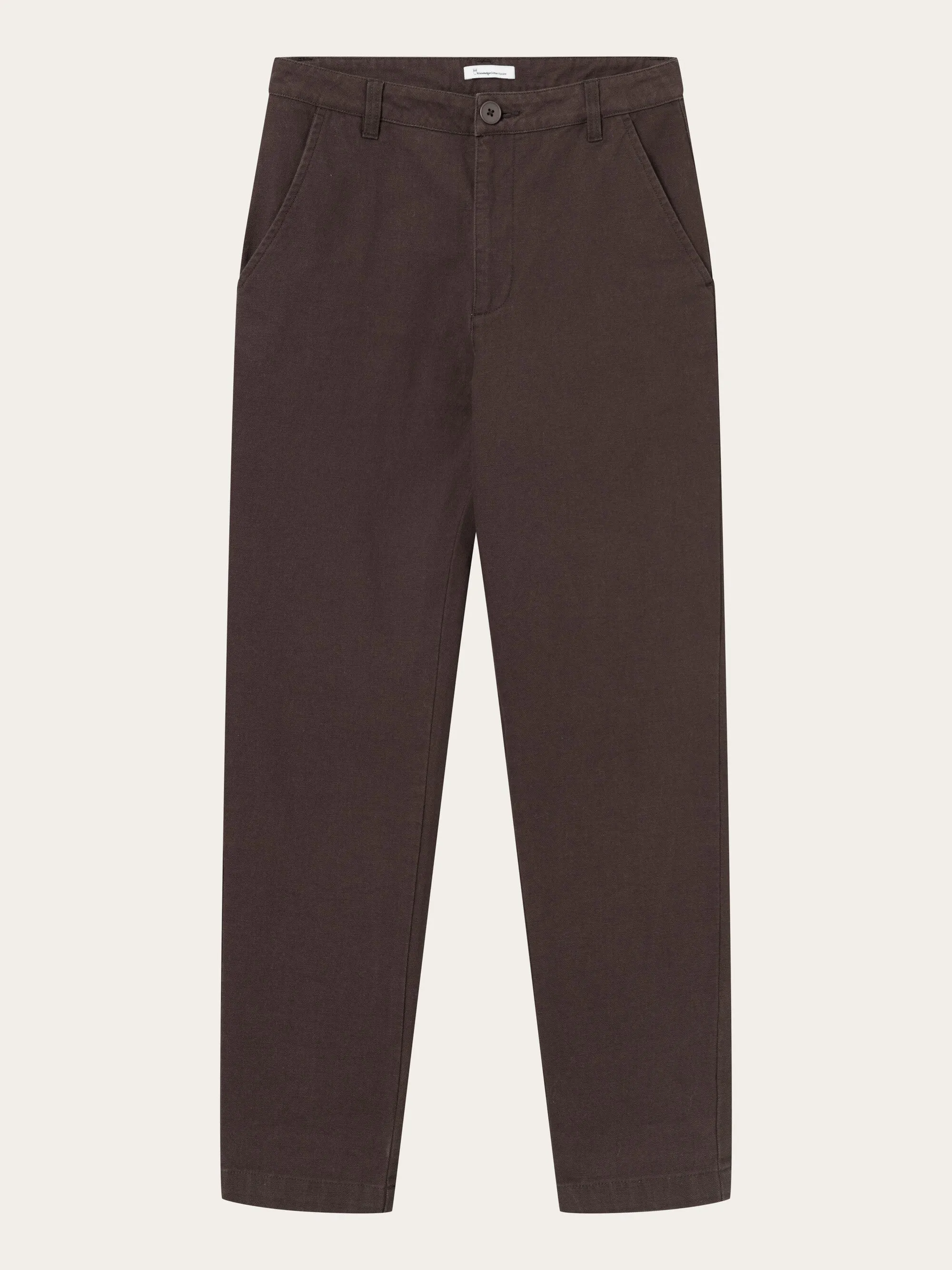 IRIS mom mid-rise chino - Chocolate Plum