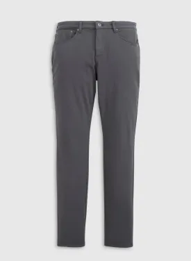 Johnnie-O Newport 5-Pocket Cotton Pant In Charcoal