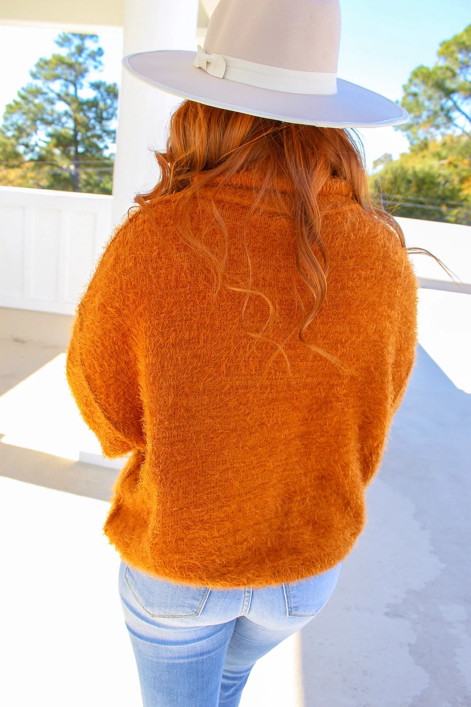 Kia Turtleneck Dolman Sweater- Camel