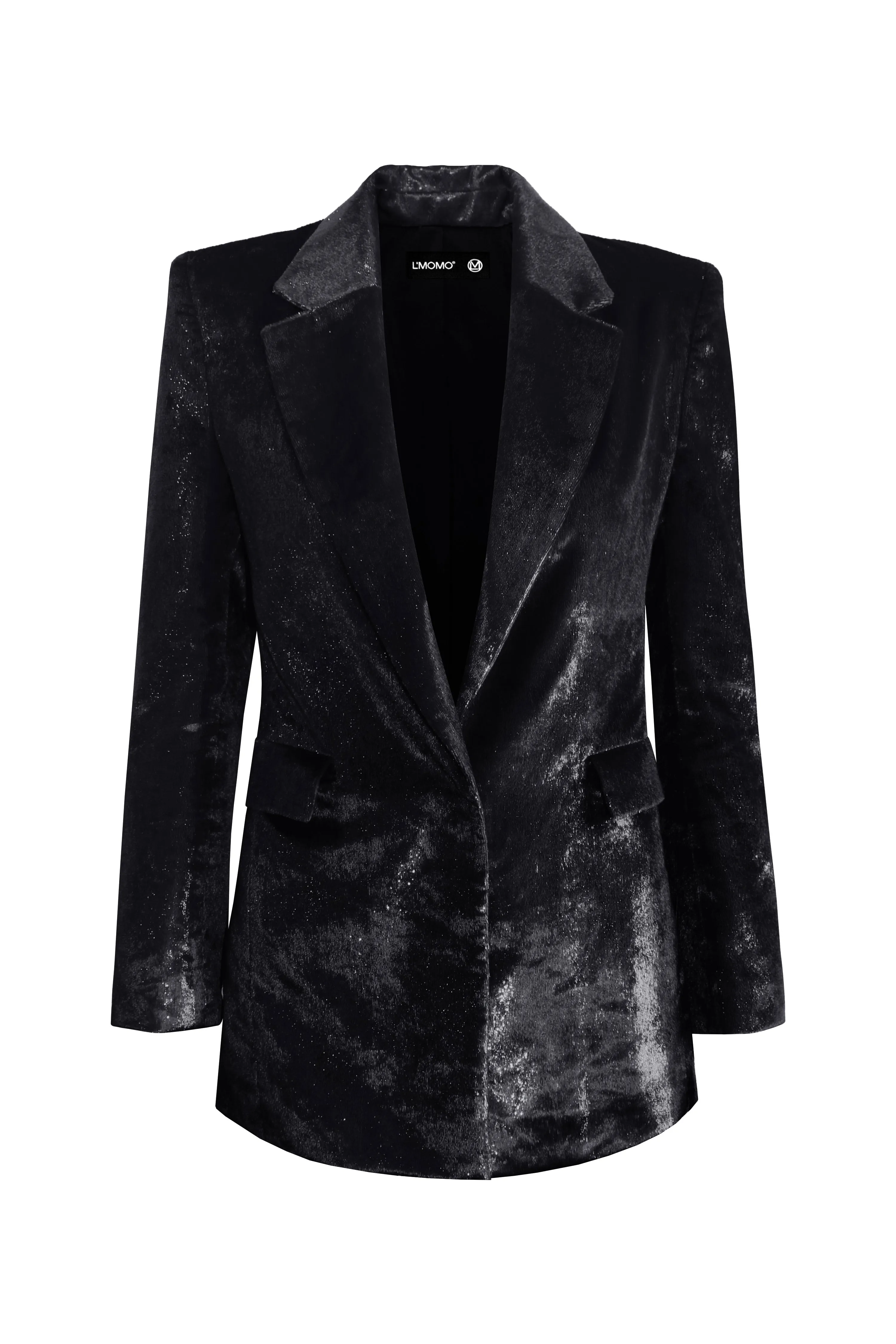 Lurex Velvet Blazer