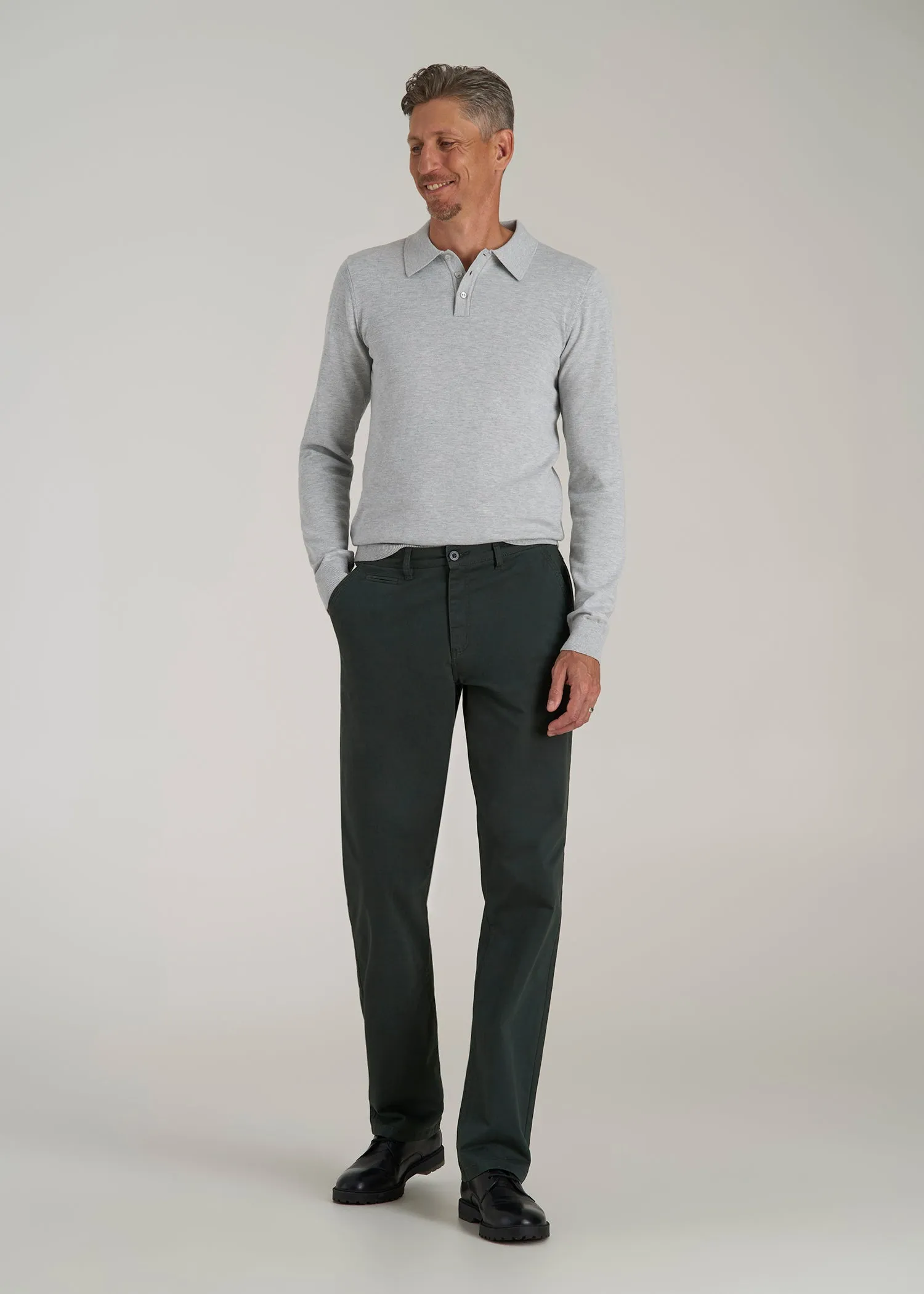 Mason RELAXED Chinos in Pine Grove - Pants for Tall Men