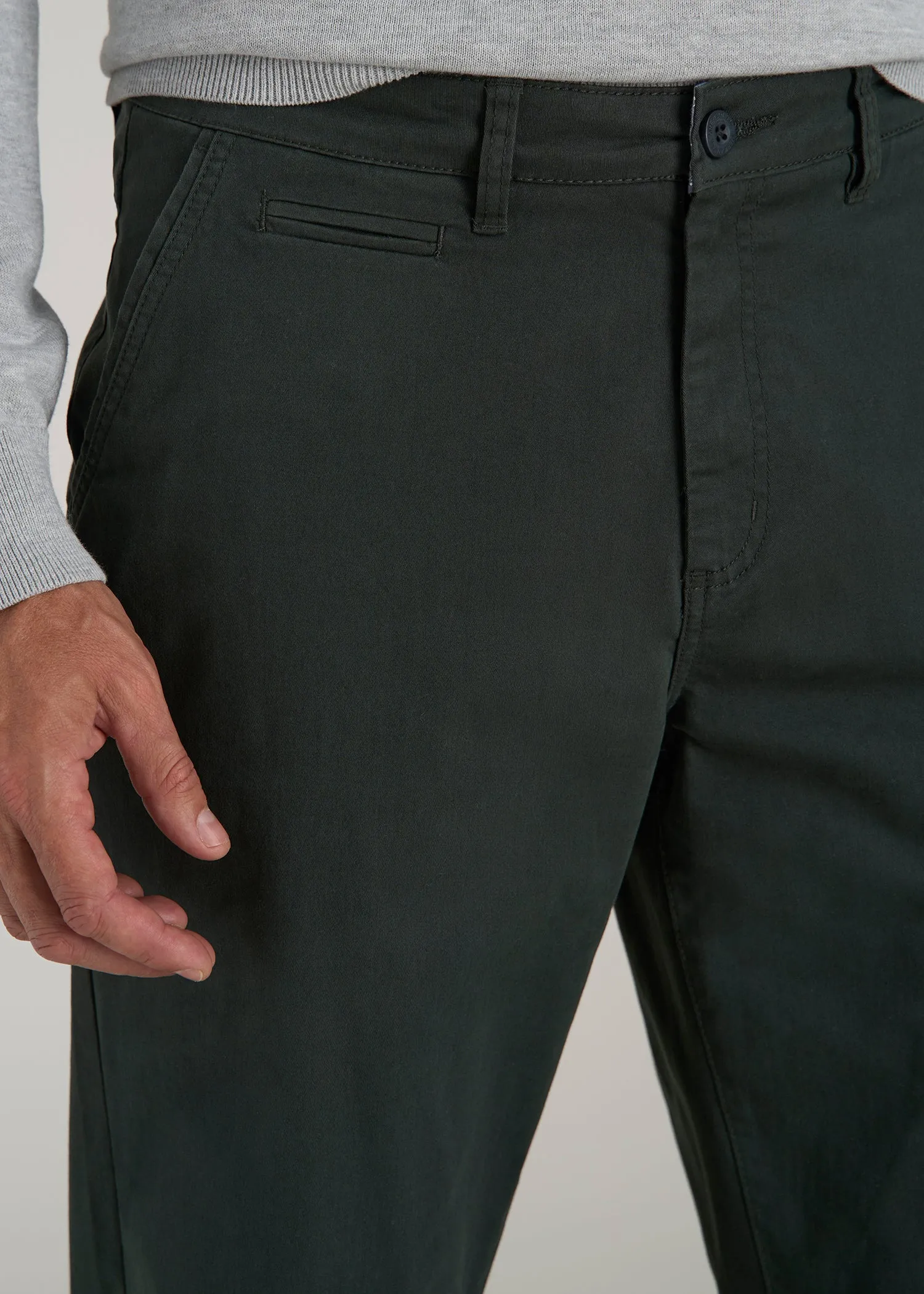 Mason RELAXED Chinos in Pine Grove - Pants for Tall Men