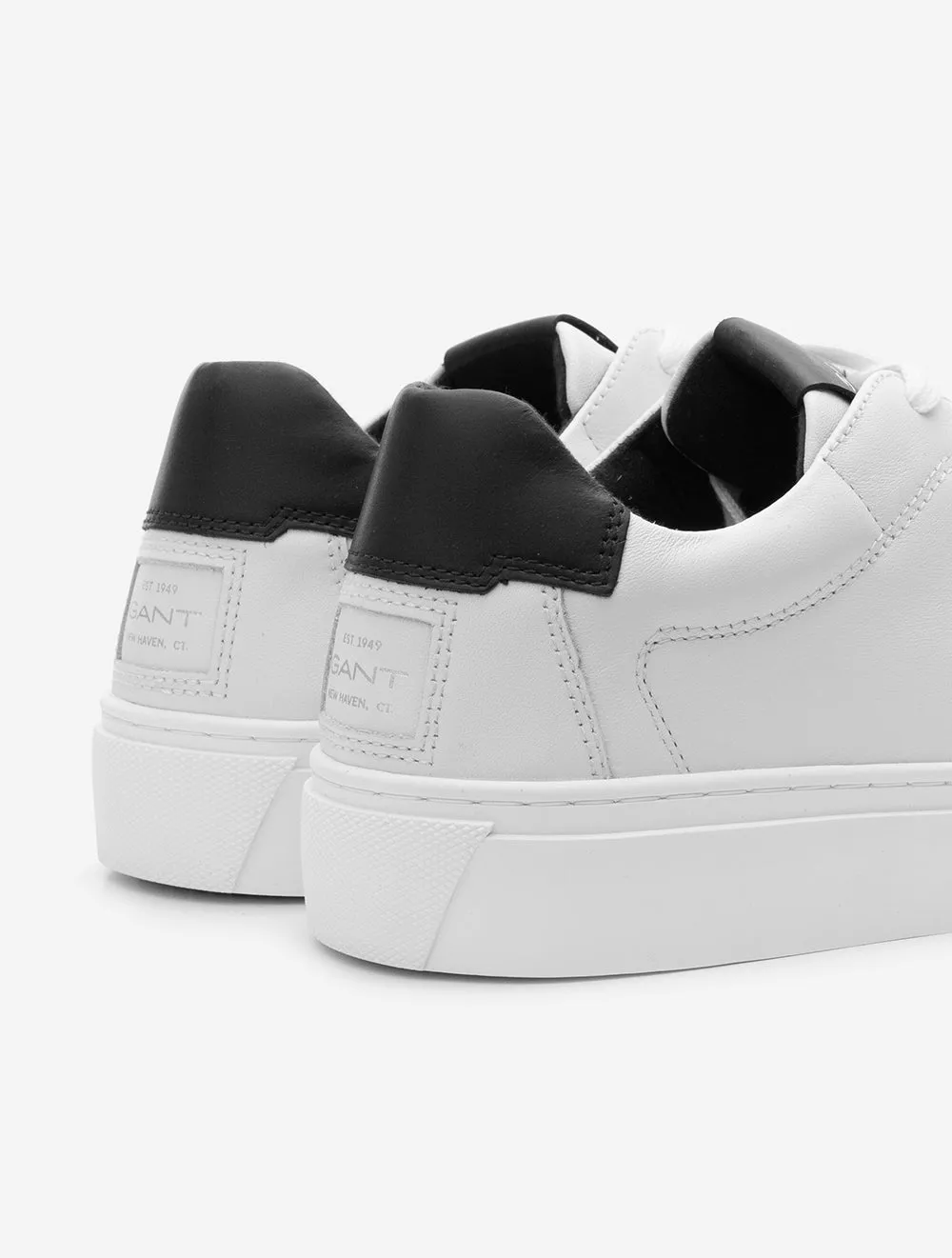 Mc Julien Leather Sneaker-White Marine