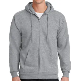 Men's Cotton Blend Hoodie Full Zip