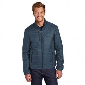 Men's Navy Puffer Jacket