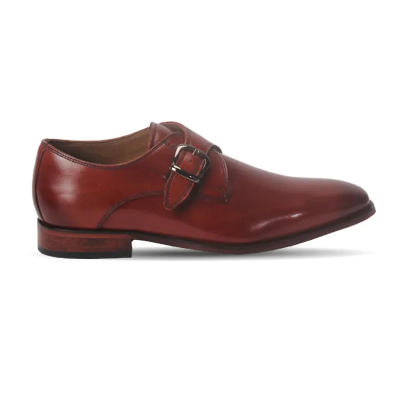 Men's Single Strap Monk Dress Shoe