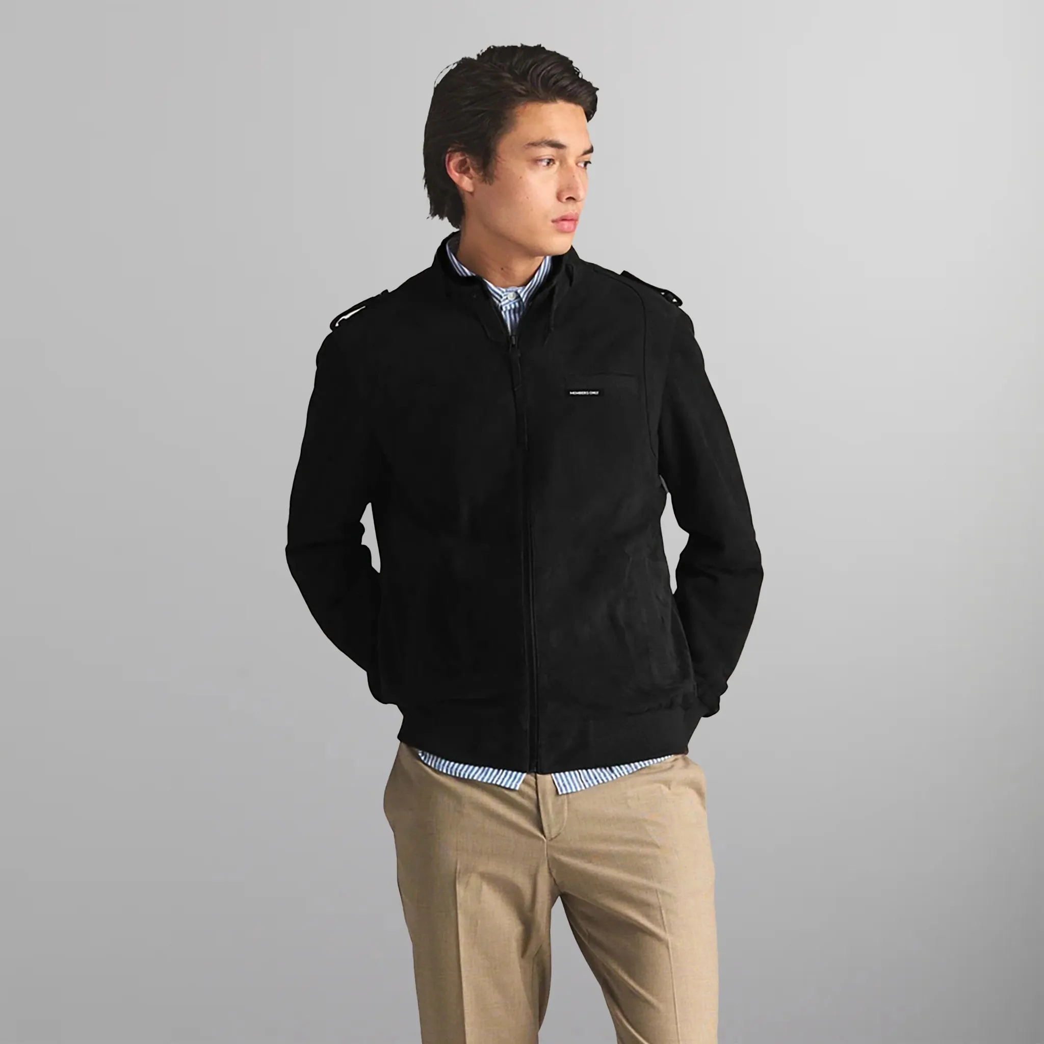 Men's Soft Suede Iconic Jacket