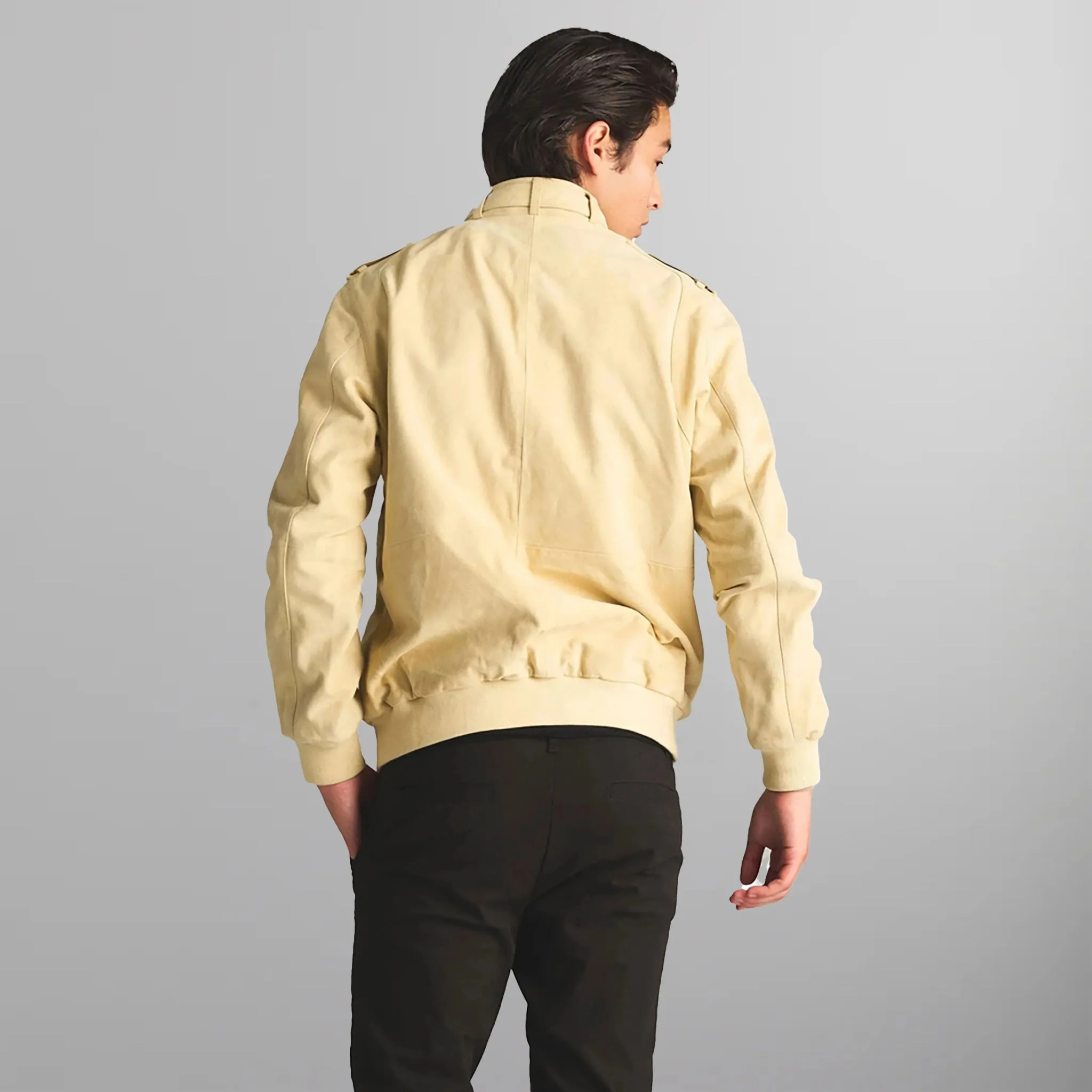 Men's Soft Suede Iconic Jacket