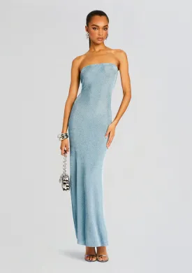 Narissa Metallic Knit Maxi Dress