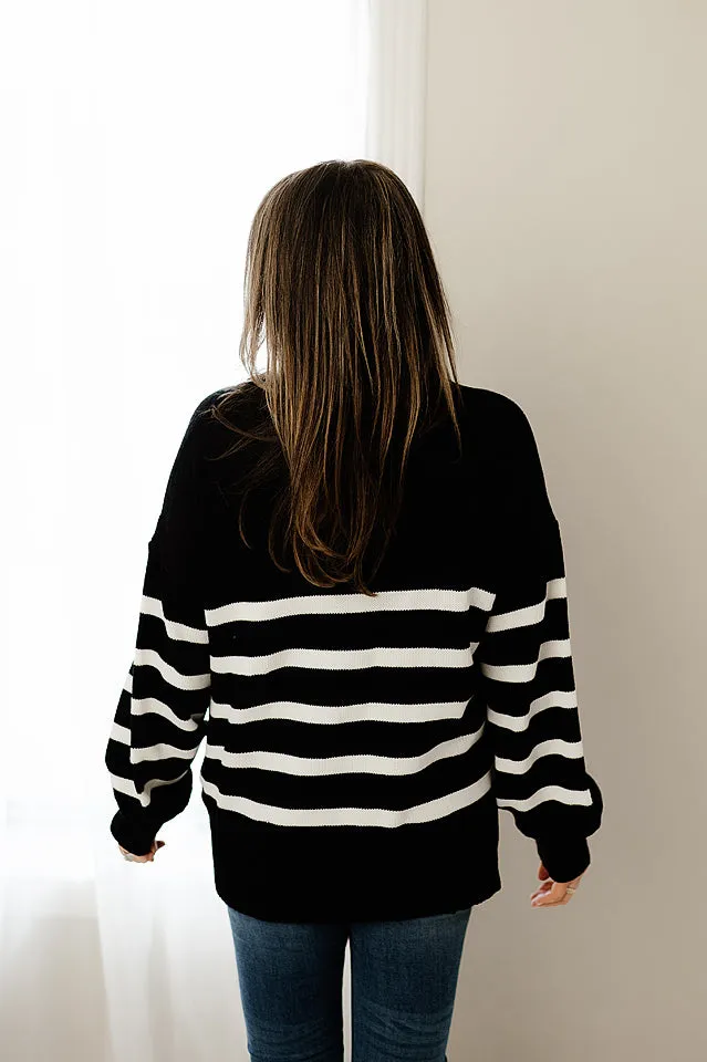 Oversized Stripe Sweater