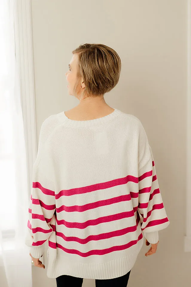 Oversized Stripe Sweater