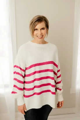 Oversized Stripe Sweater