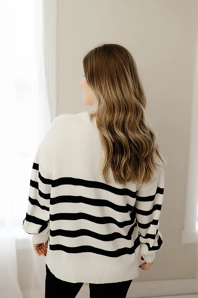 Oversized Stripe Sweater