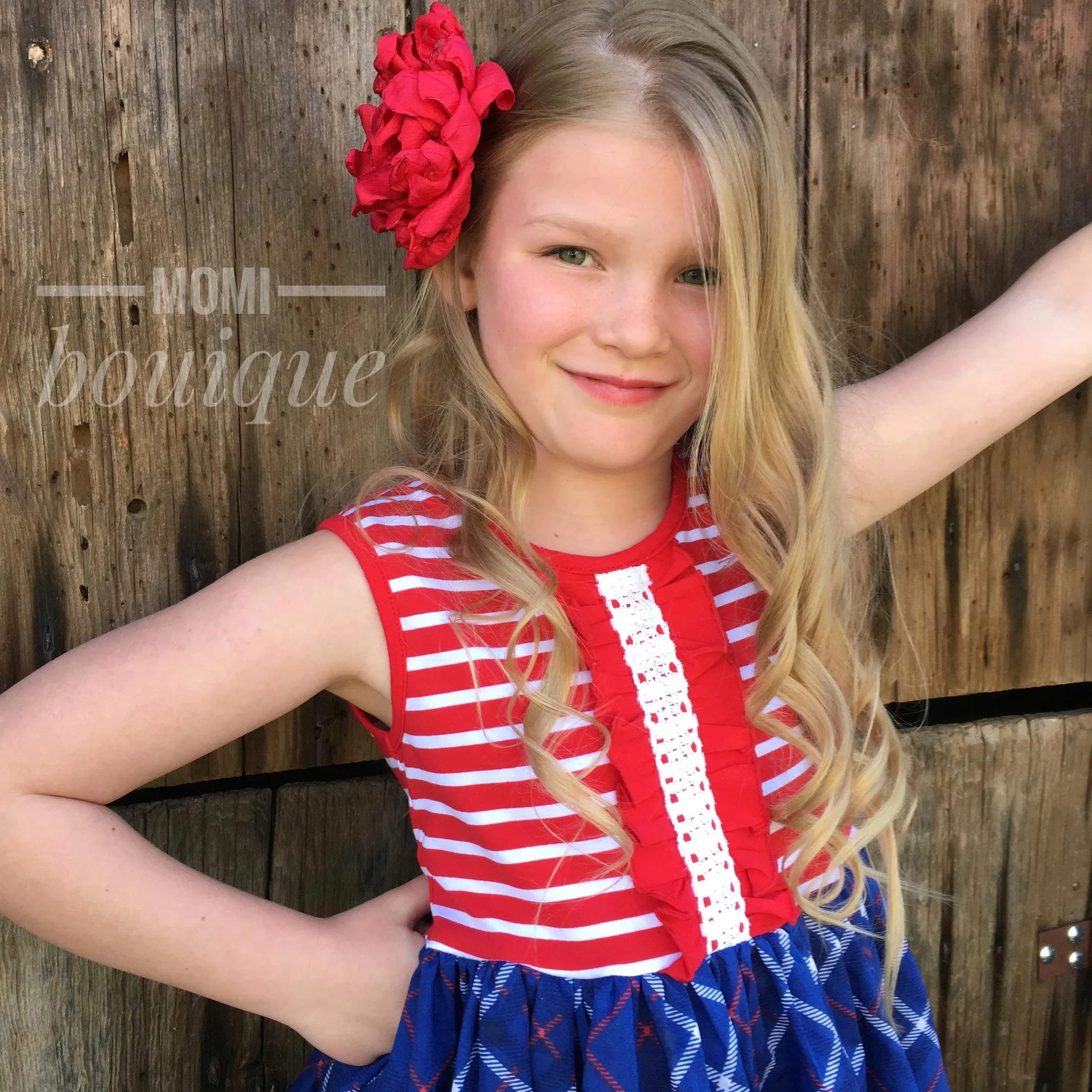 Patriotic prep dress