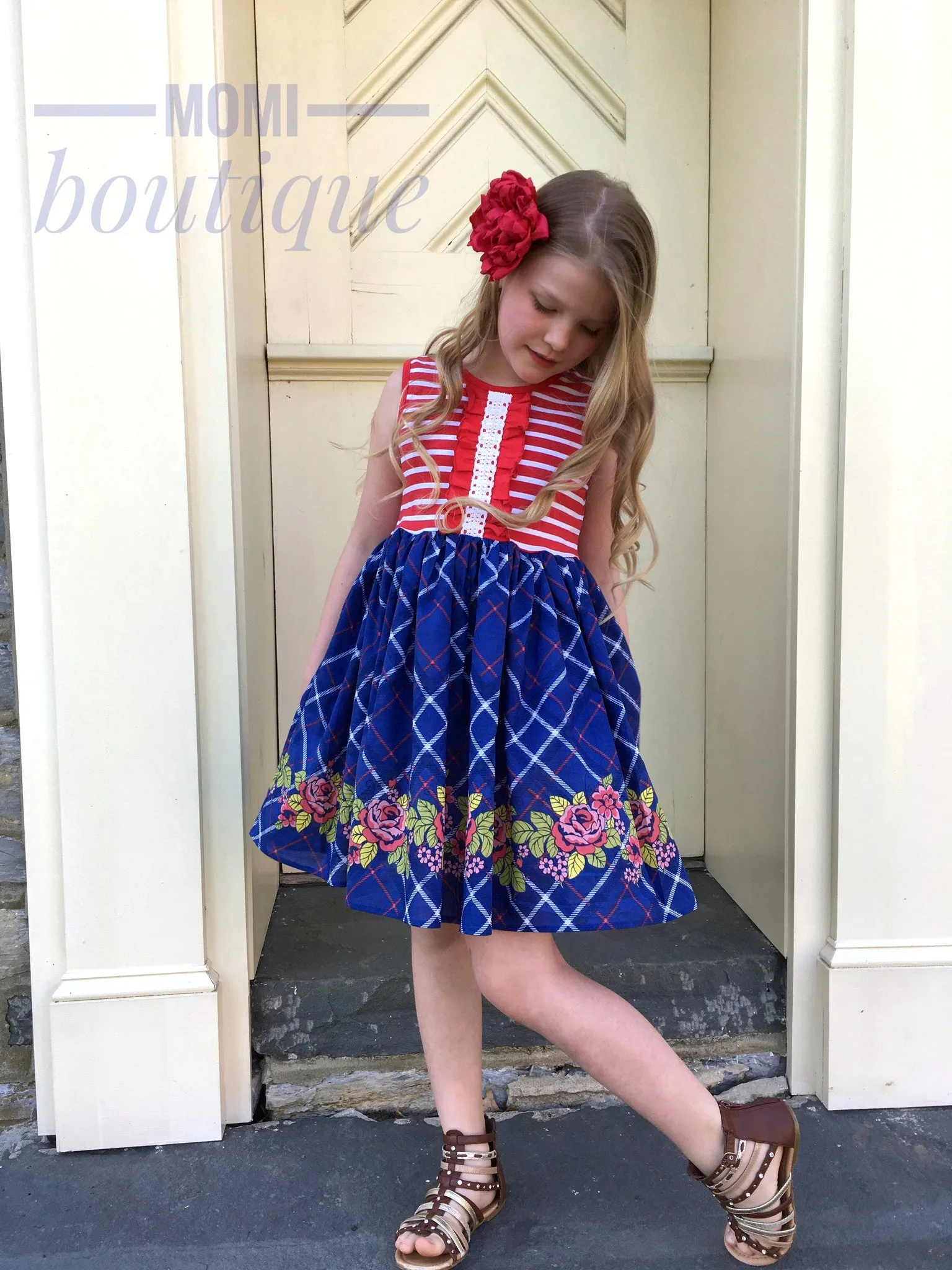 Patriotic prep dress