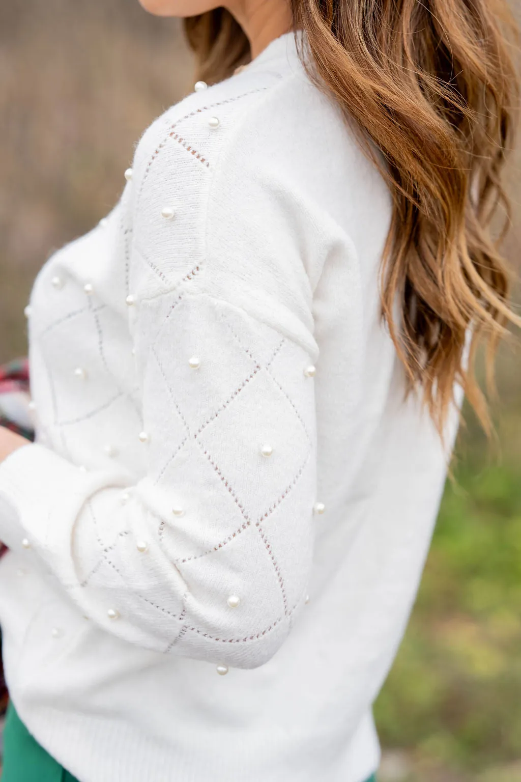 Pearl Accented Sweater