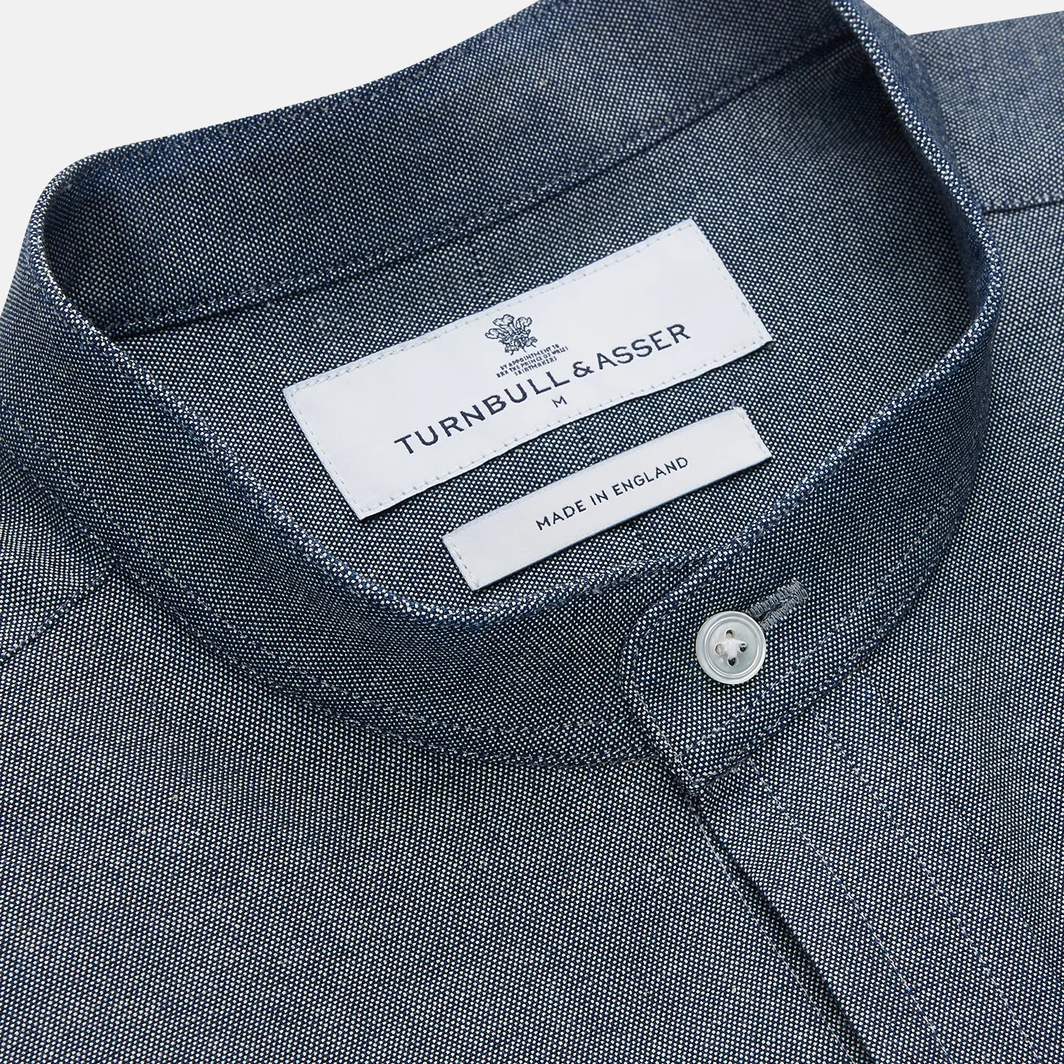 Plain Blue Oxford Cotton Weekend Fit Blake Shirt