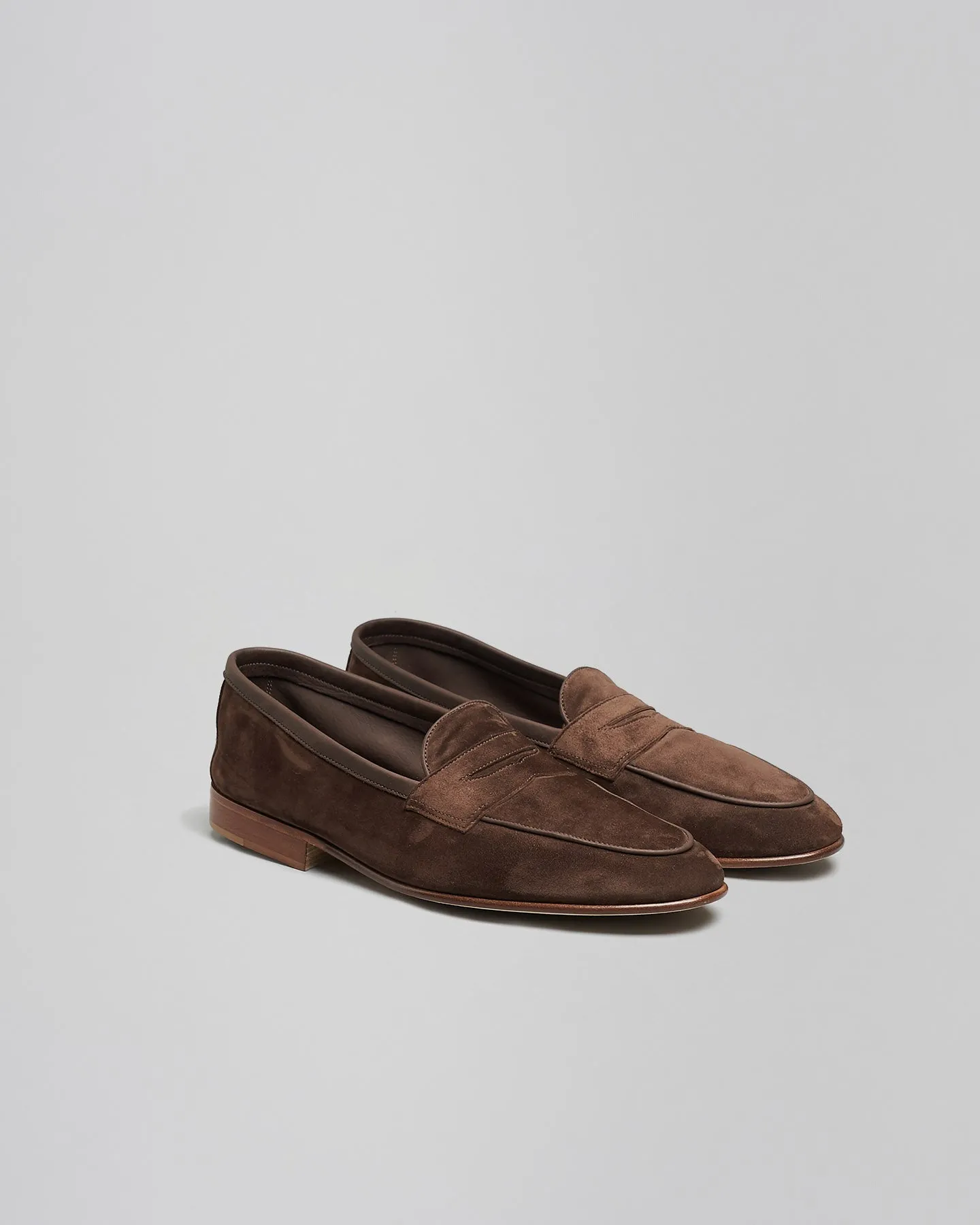 Polperro | Unlined | Suede | Brown Pepper