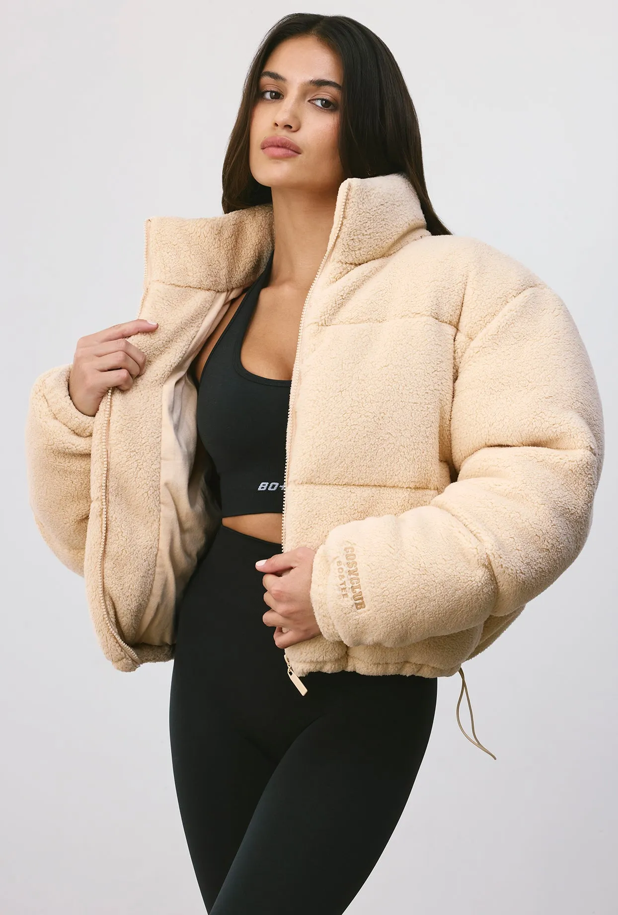 Puffer Jacket in Cashmere