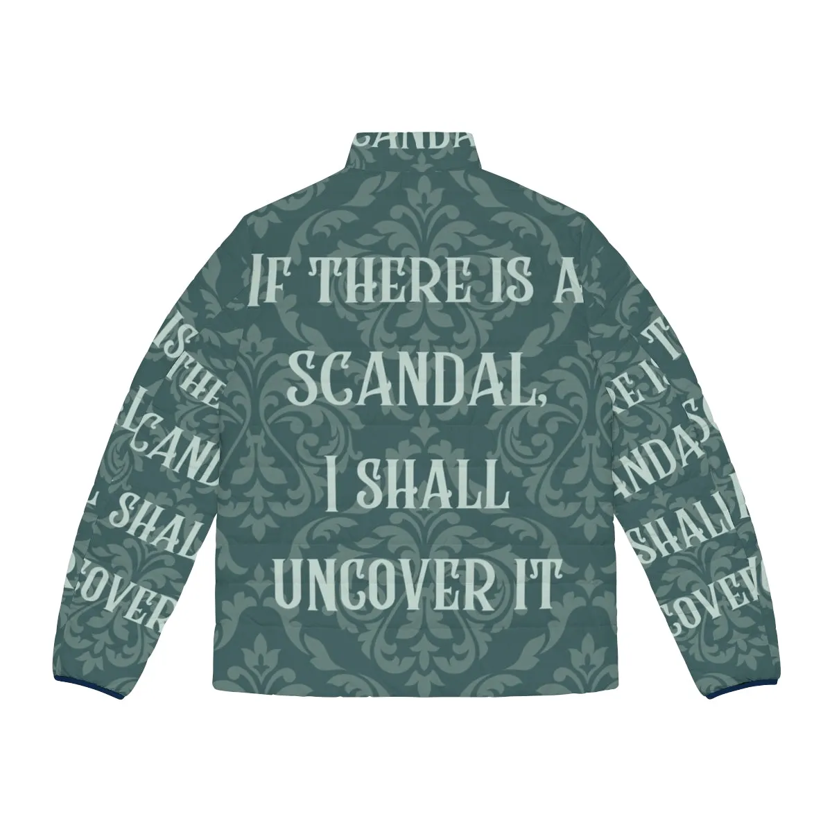 "Bridgerton Inspired Puffer Jacket: Uncover the Scandal"