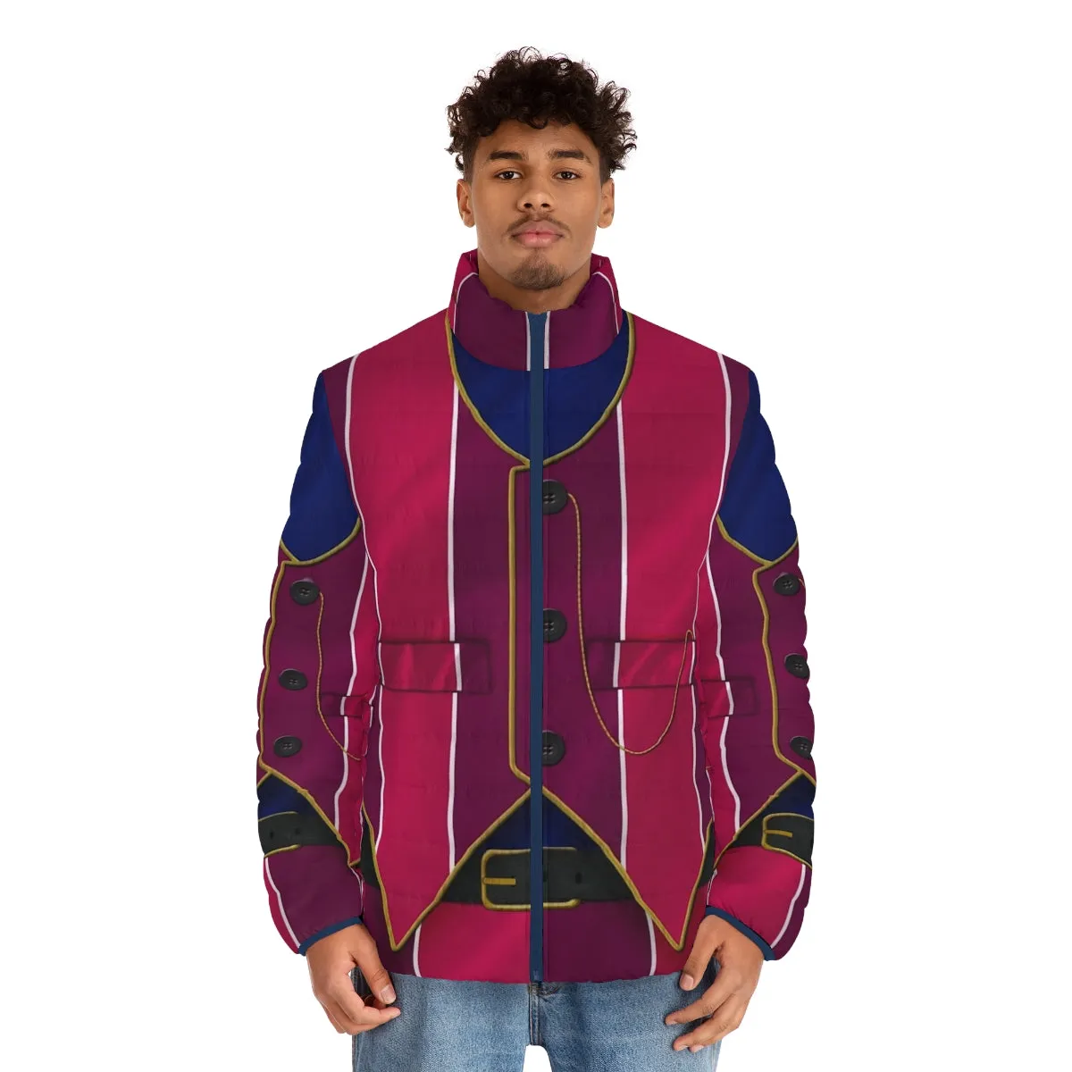 "Robbie Rotten's Iconic Lazytown Puffer Jacket"