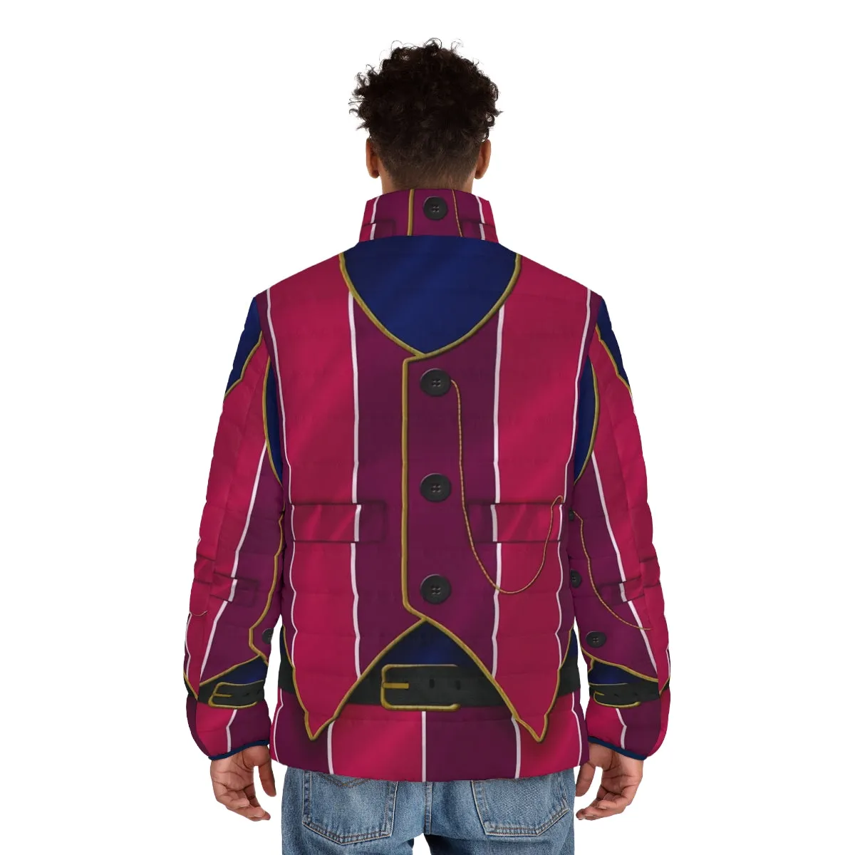 "Robbie Rotten's Iconic Lazytown Puffer Jacket"