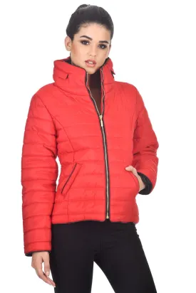 Red Puffer Jacket