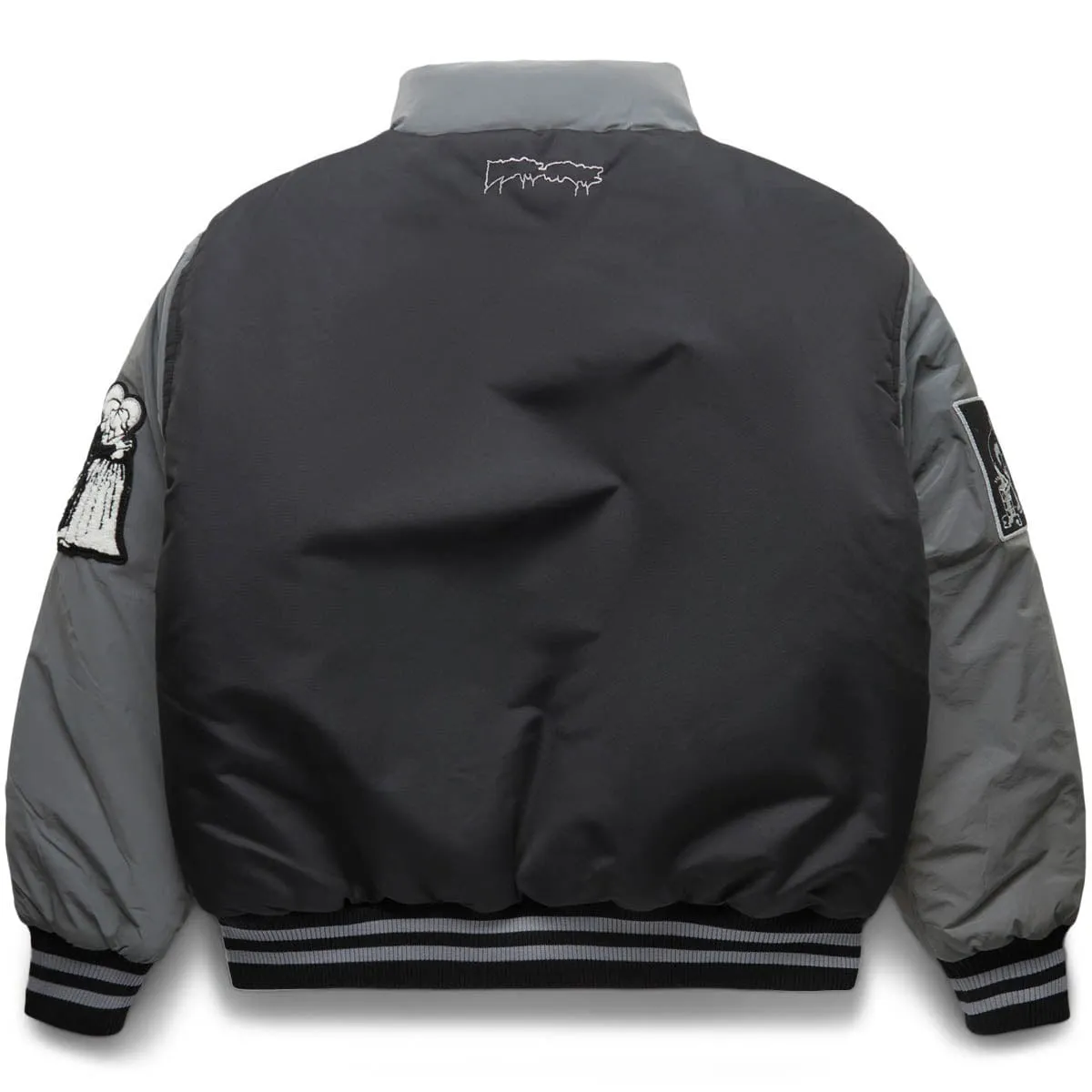 REFFLECTIVE VARSITY PUFFER