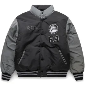 REFFLECTIVE VARSITY PUFFER