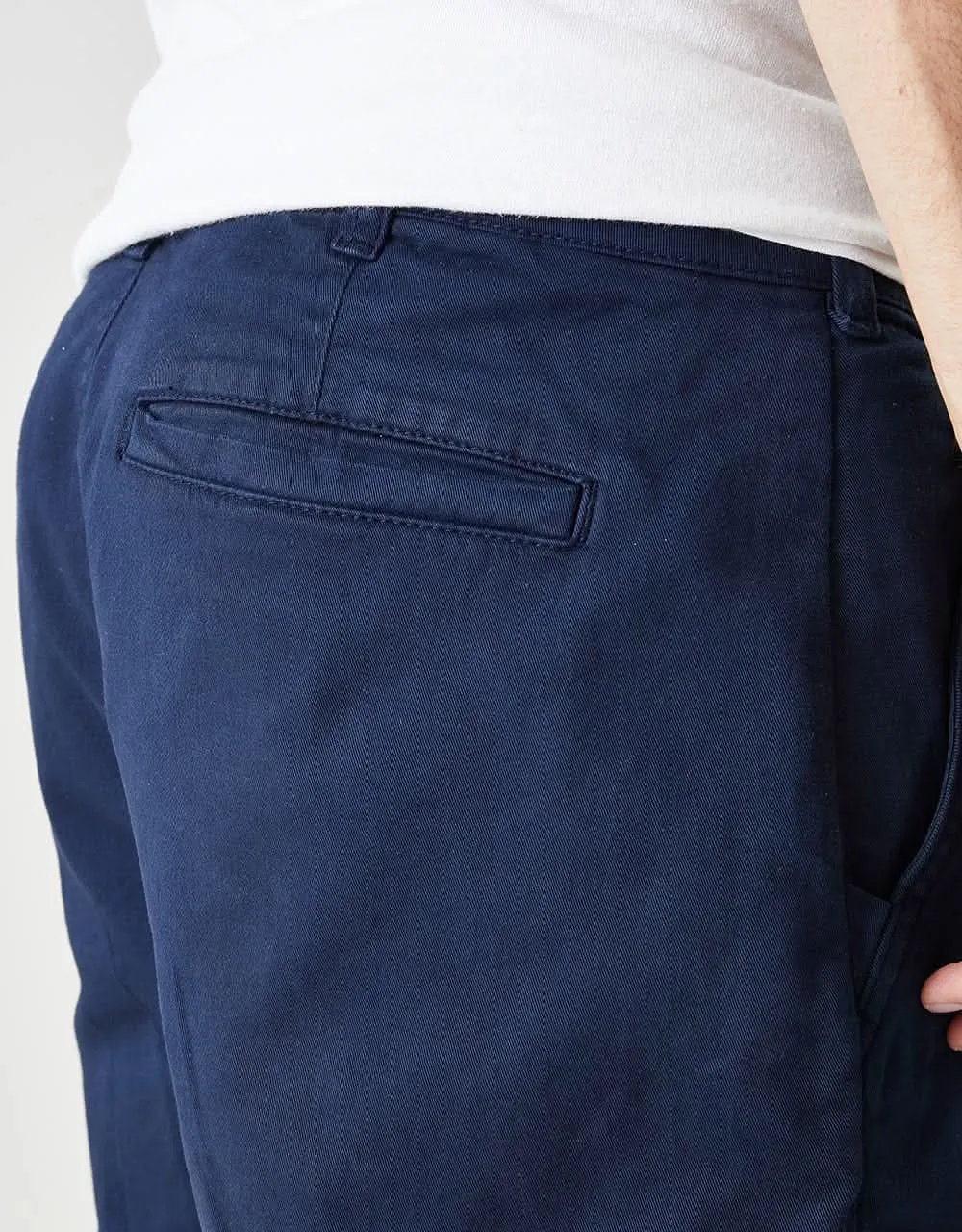 Route One Premium Relaxed Fit Chinos - Navy