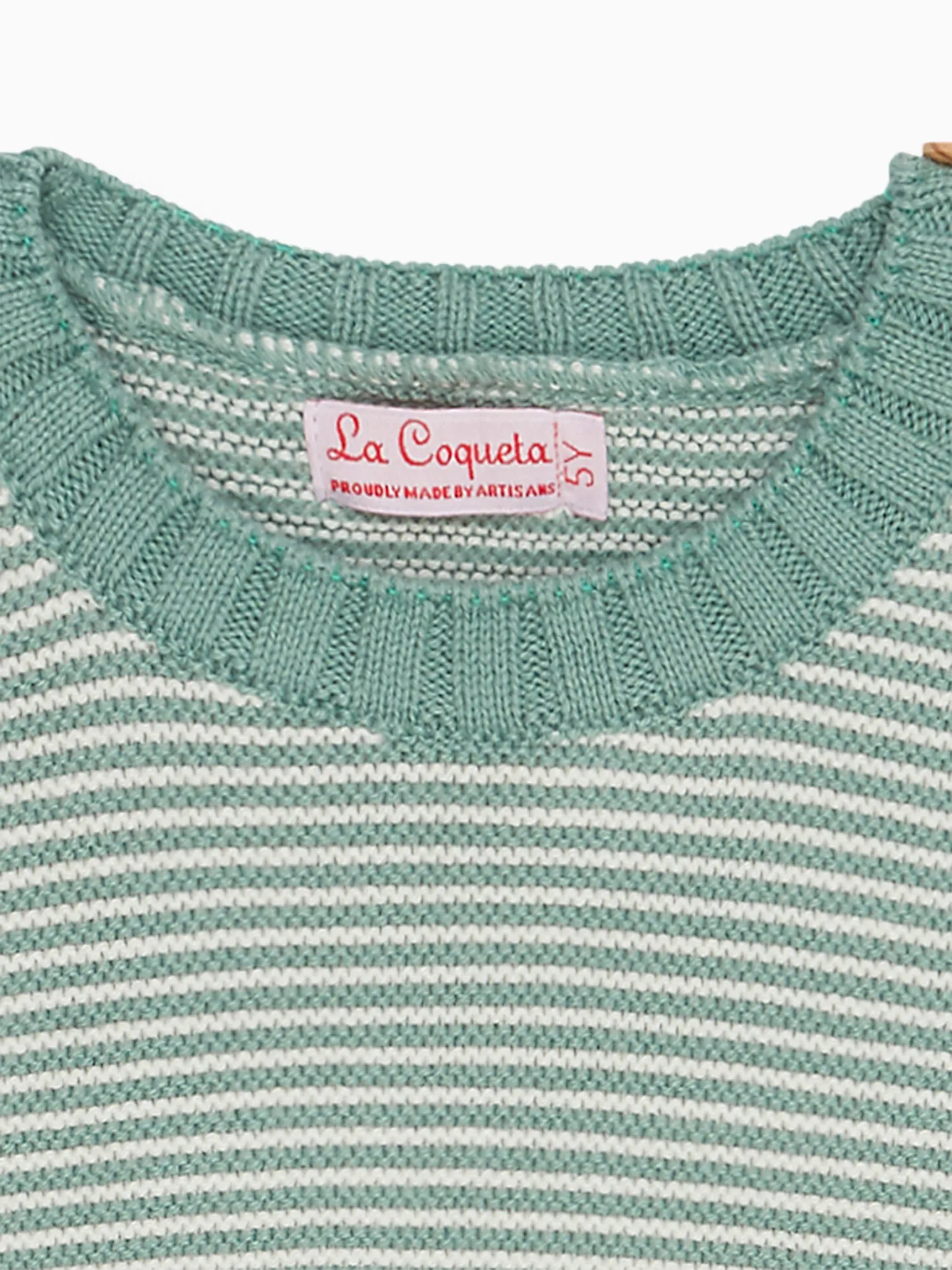 Sage Green Bromo Boy Cotton Jumper