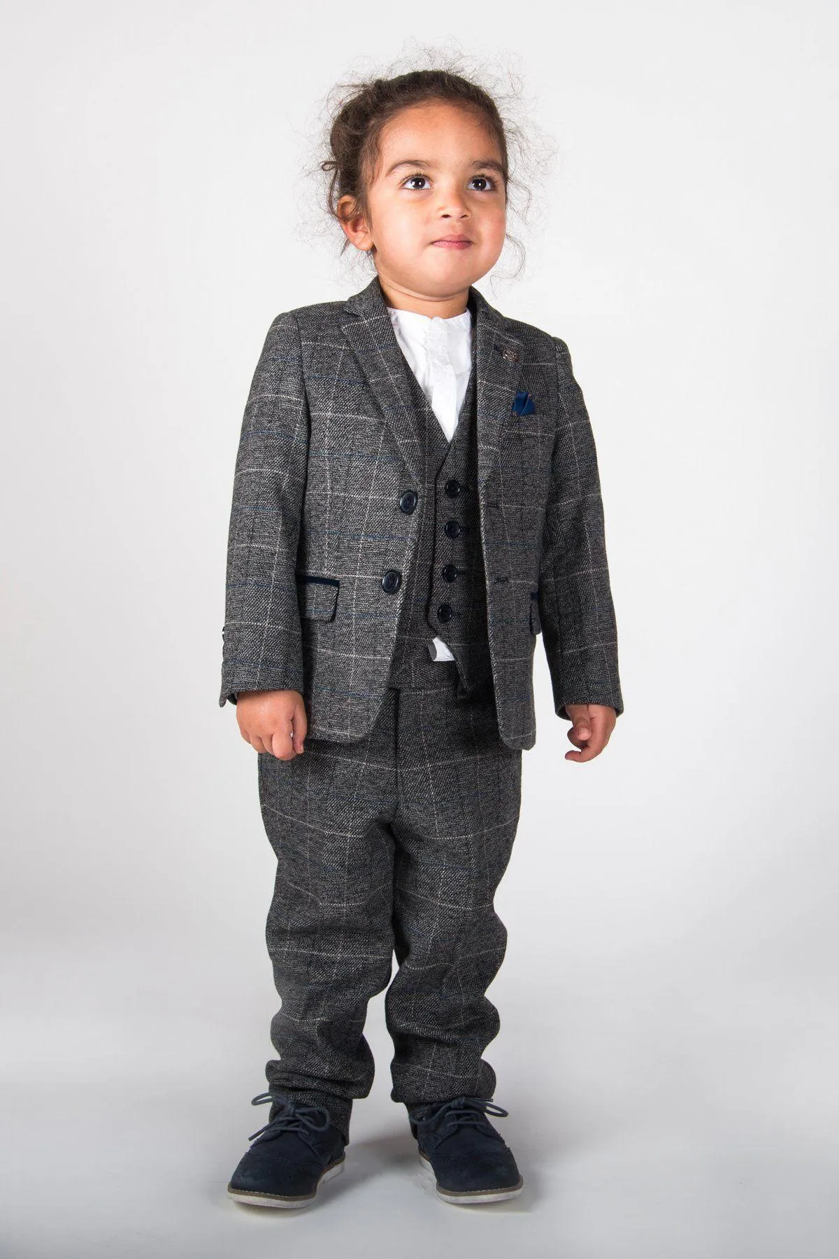 Scott Grey Boys Wedding Suit | Wedding Suit | Father & Son Suit | Kids Suit