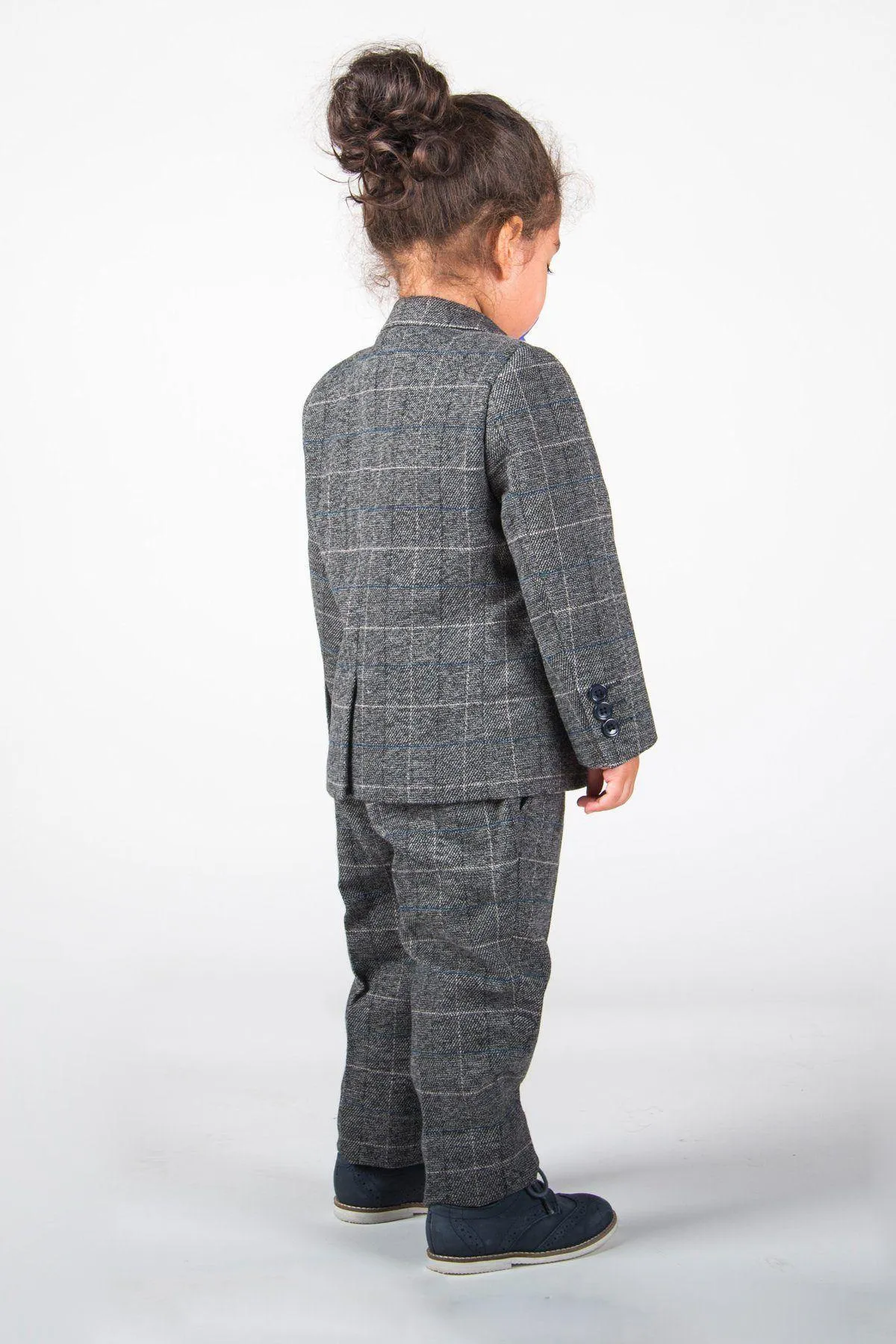 Scott Grey Boys Wedding Suit | Wedding Suit | Father & Son Suit | Kids Suit