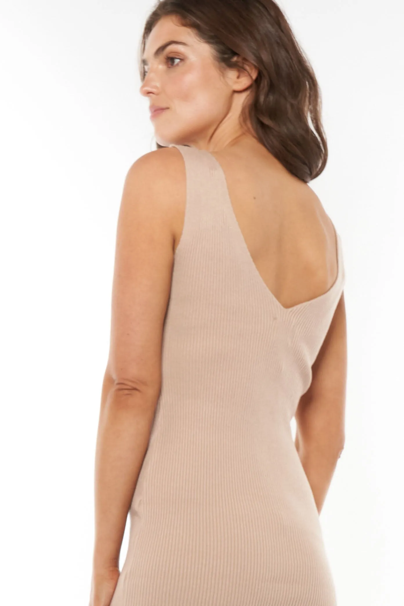 Serenity Sleeveless Knit Dress*