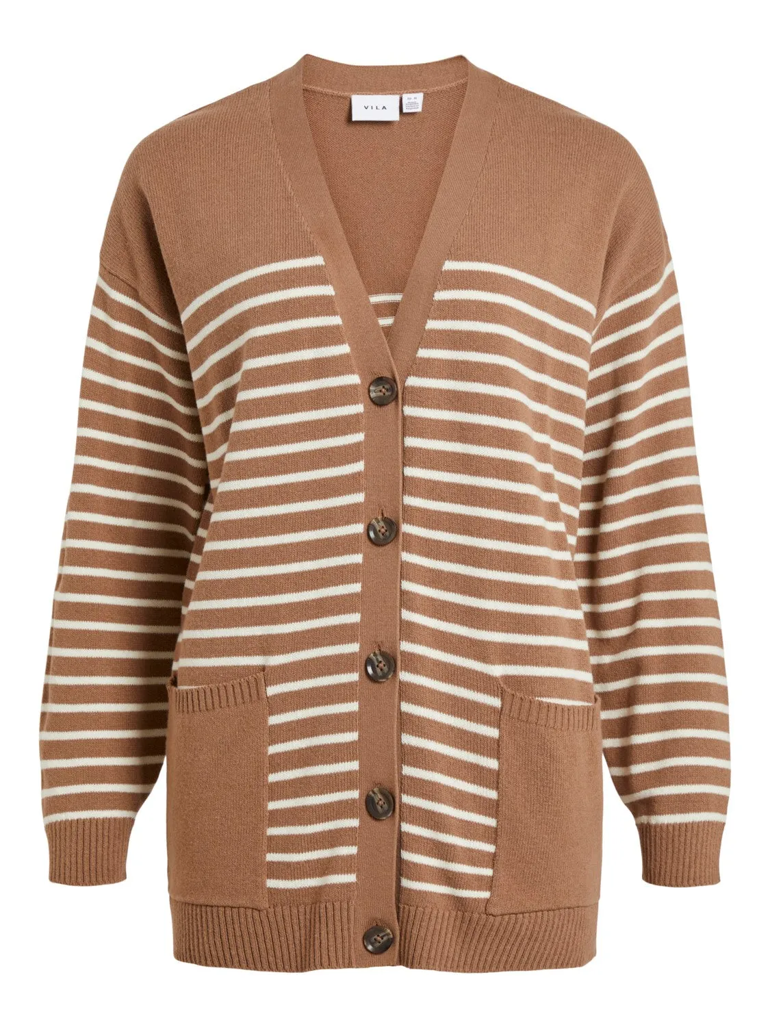 Shaunagh Striped Cardigan (Portabella Birch)