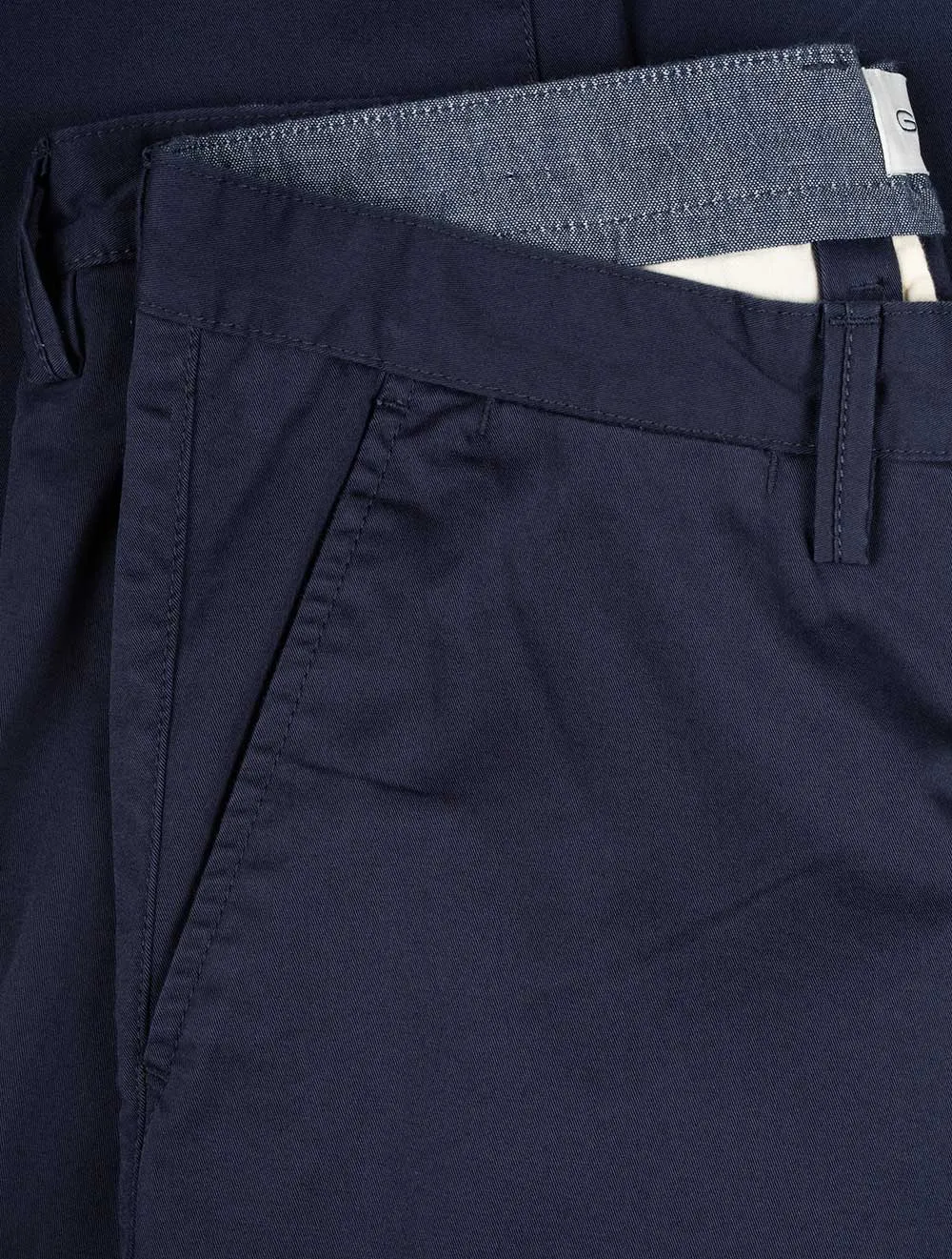 Slim Twill Chinos Marine