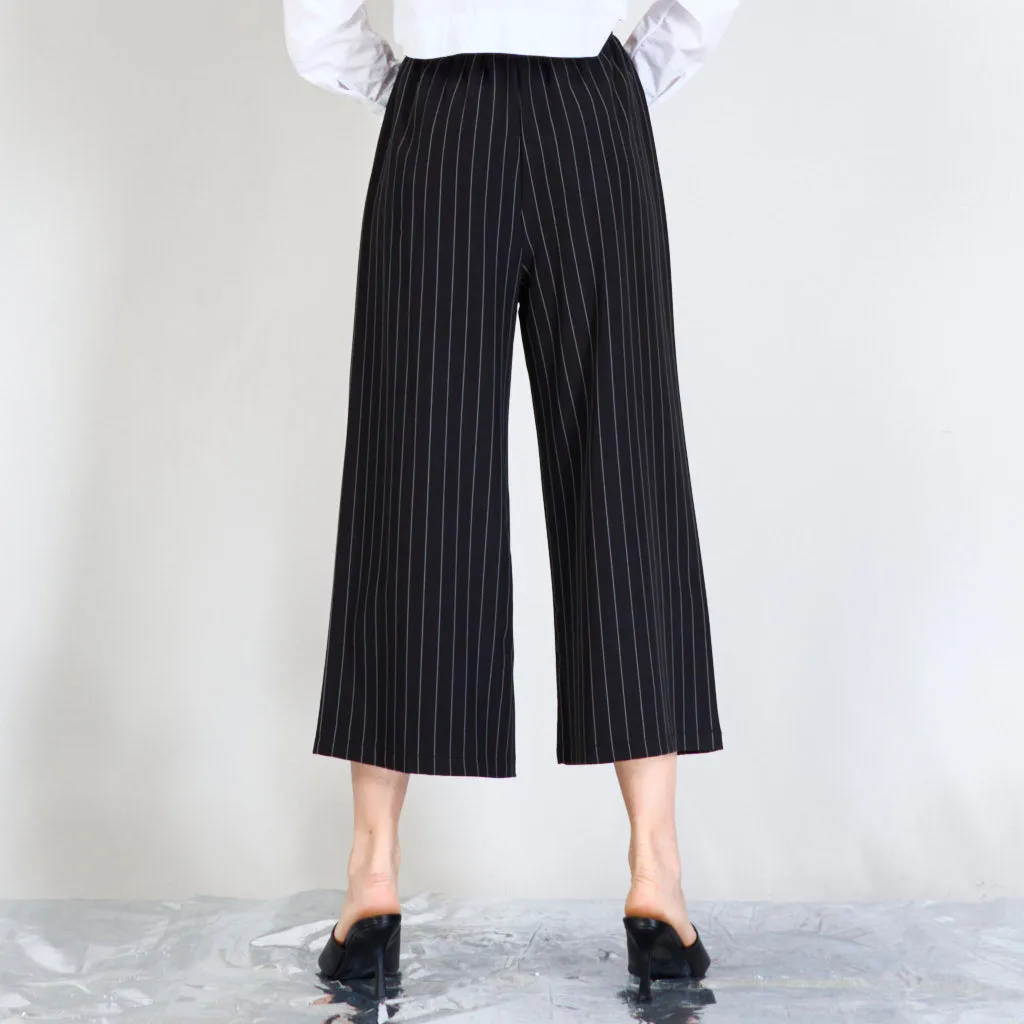 Stripped cropped pants wholesale