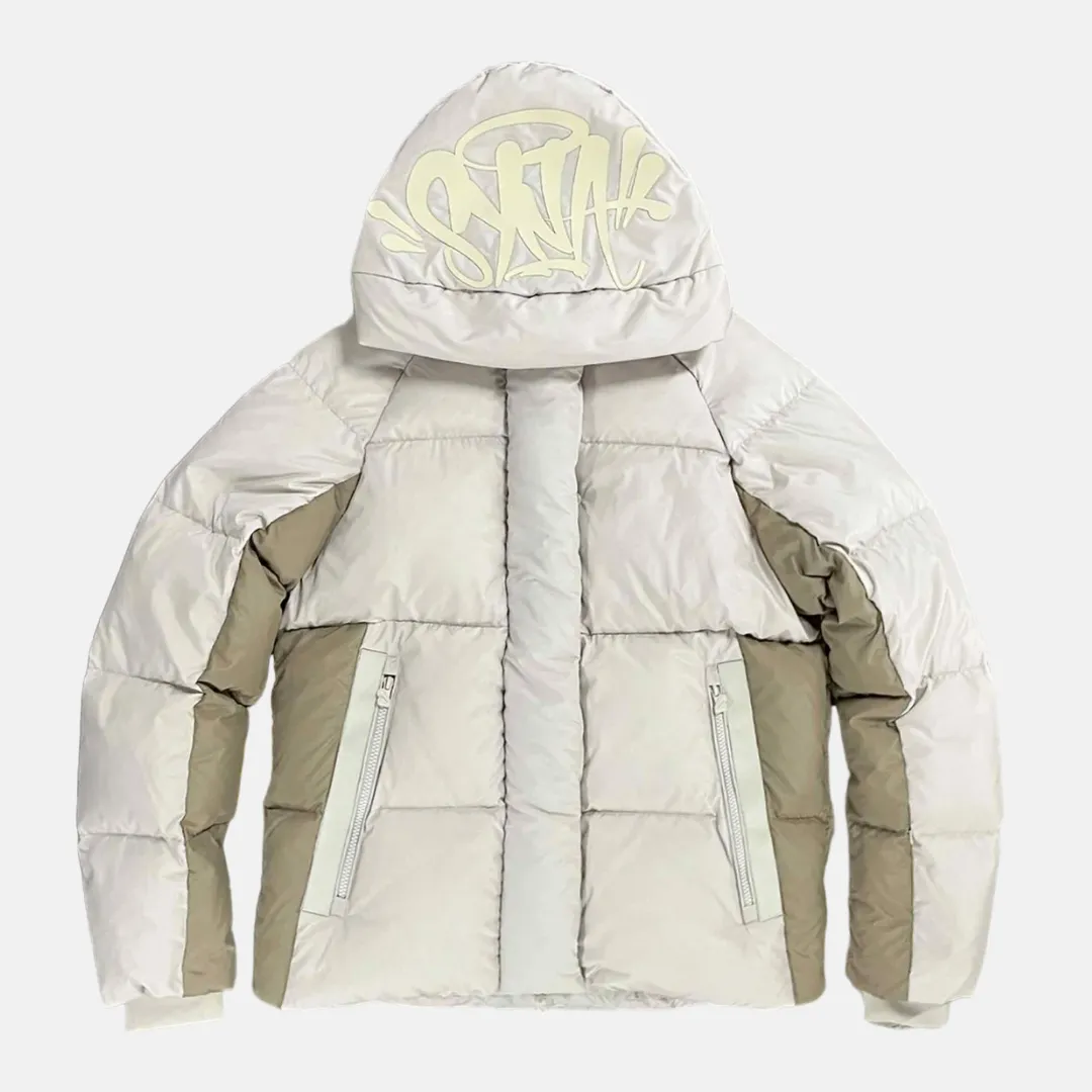 Syna Down Puffer Jacket - Cream