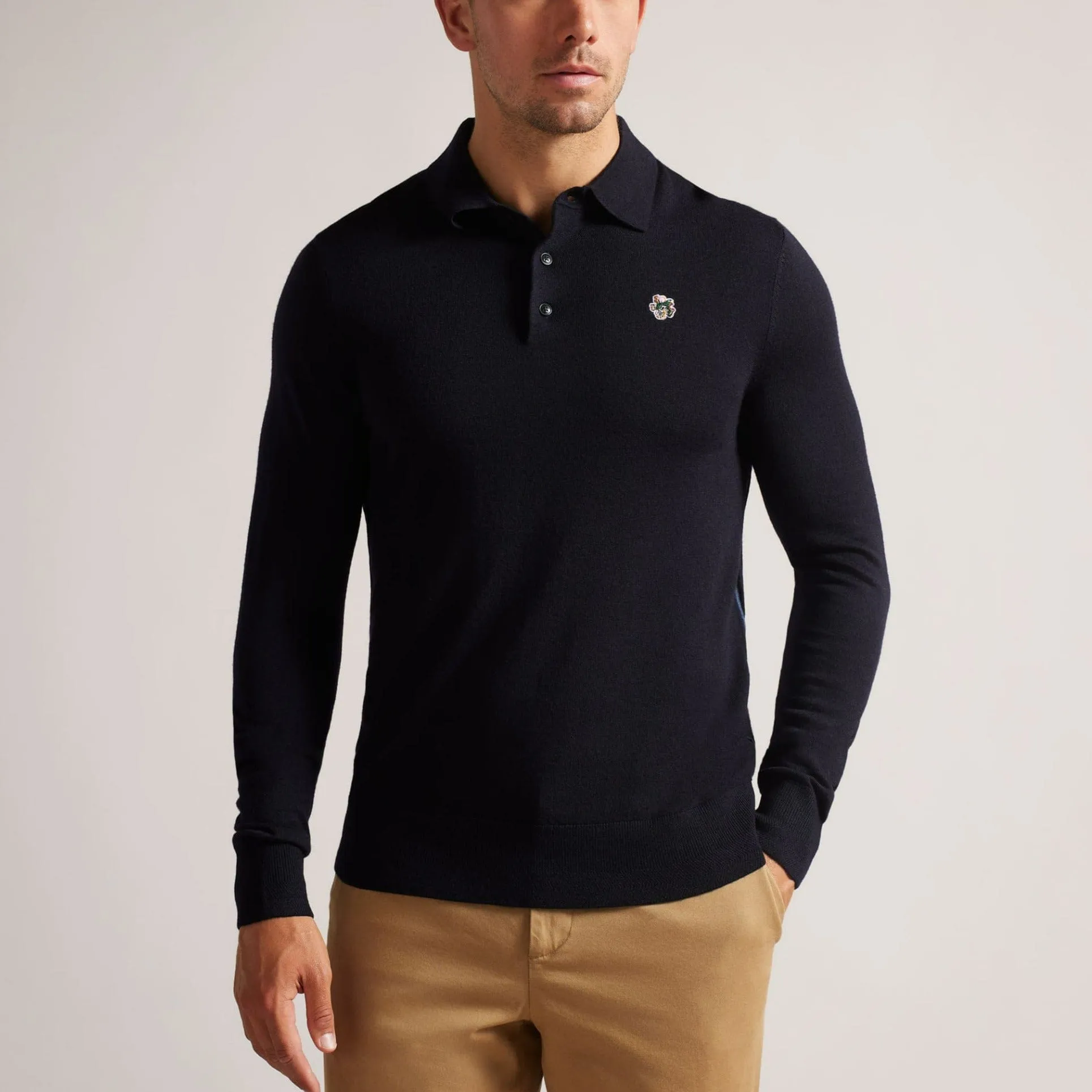 Ted Baker Wembley Polo Knitwear Navy