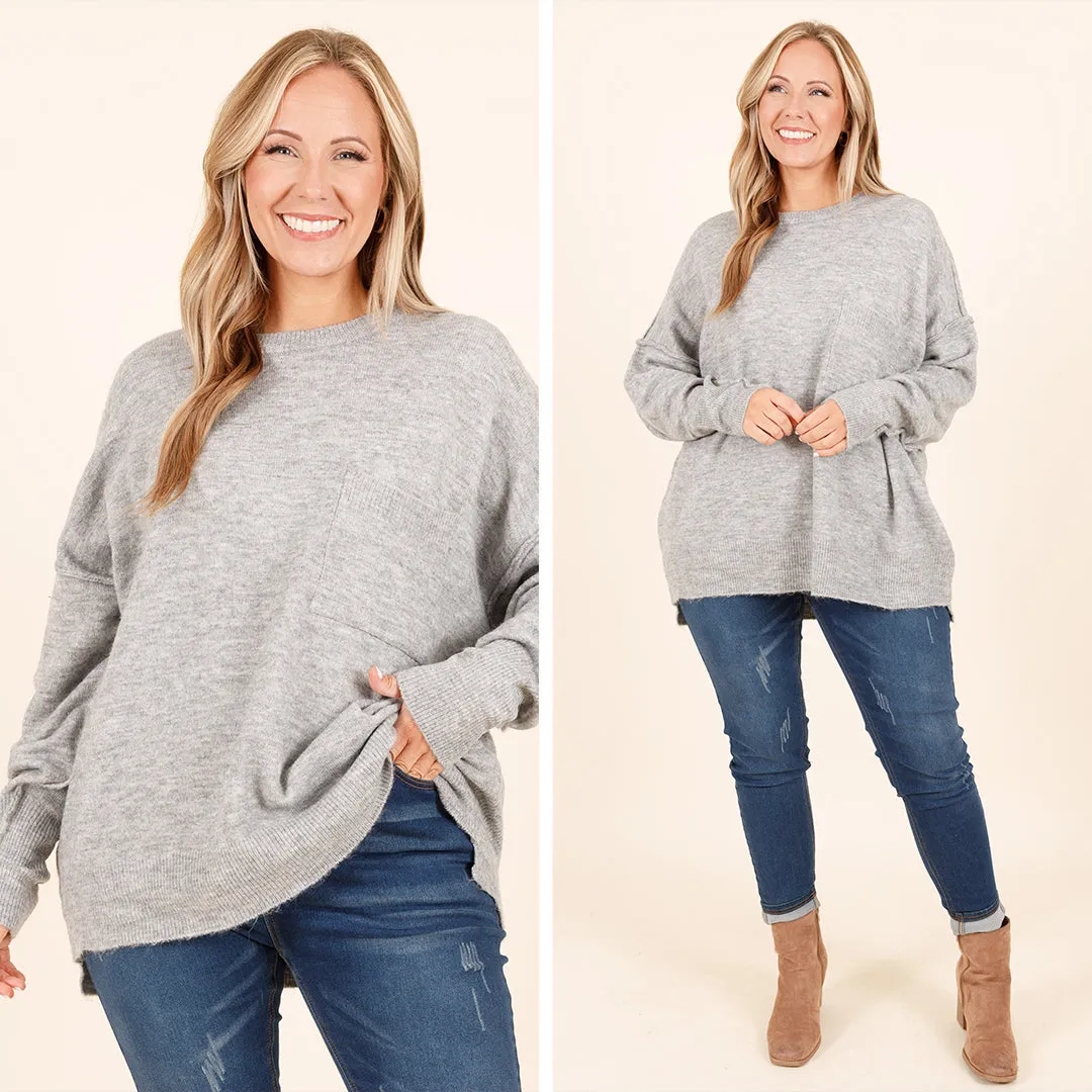 The Night Before Sweater, Heather Grey