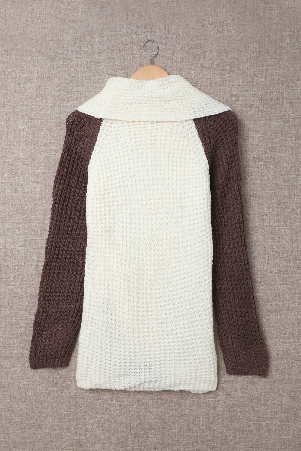 Turtle Cowl Neck Pullover Sweater