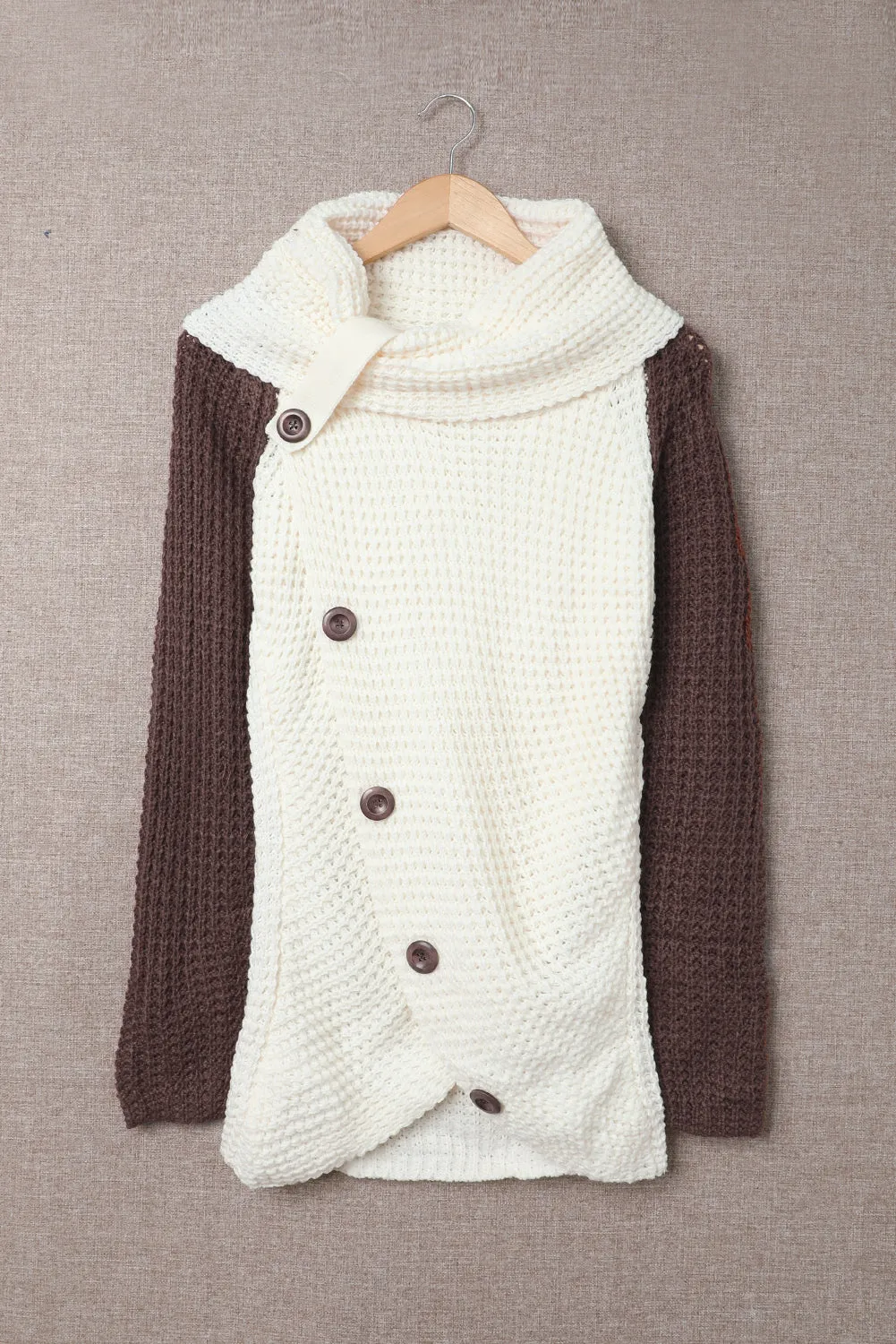 Turtle Cowl Neck Pullover Sweater