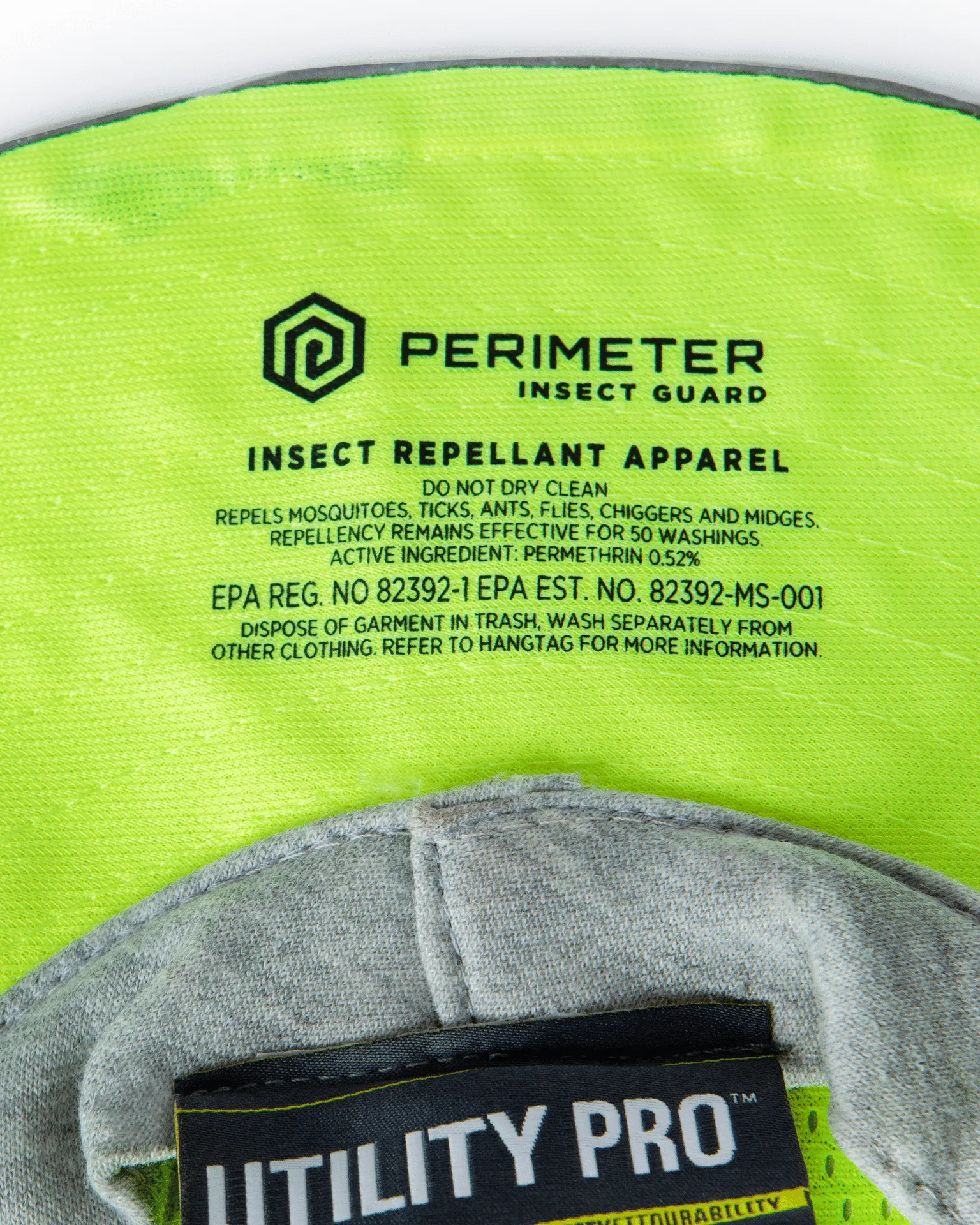 UHV503 HiVis Bucket Hat - Protected with PERIMETER™ Insect Guard