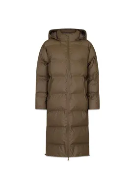 Viviana C Puffer Jacket - Dark Taupe