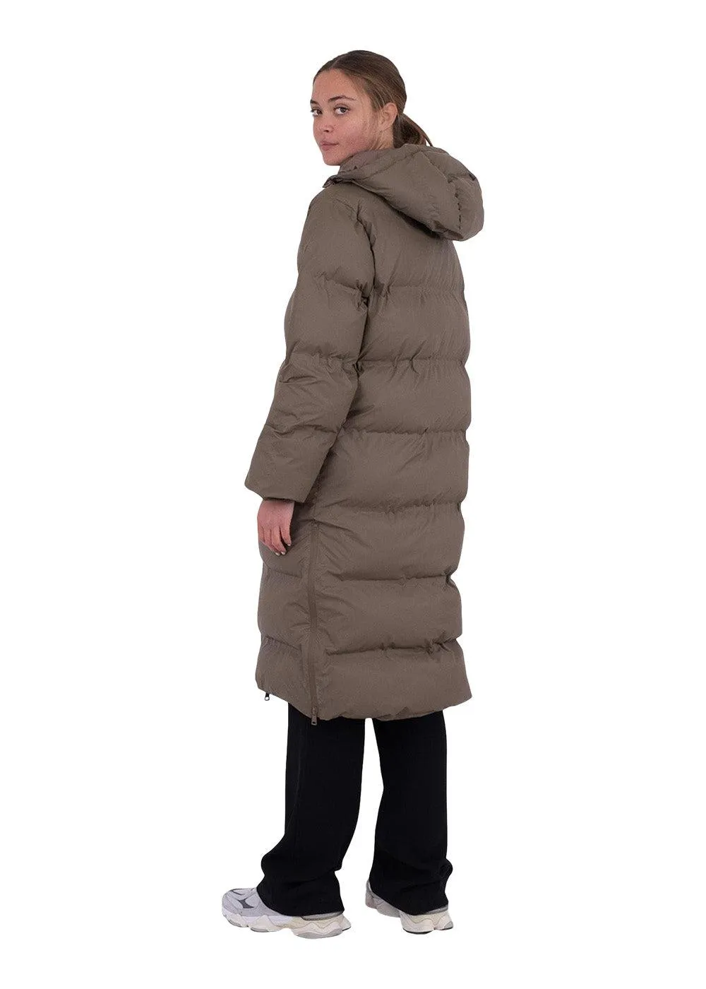 Viviana C Puffer Jacket - Dark Taupe