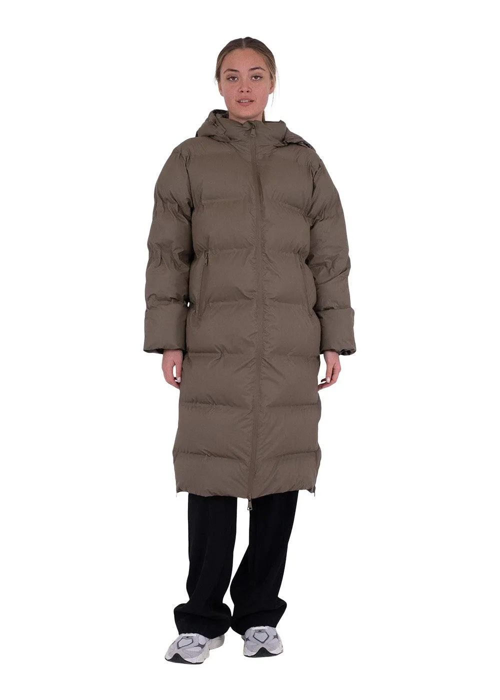 Viviana C Puffer Jacket - Dark Taupe