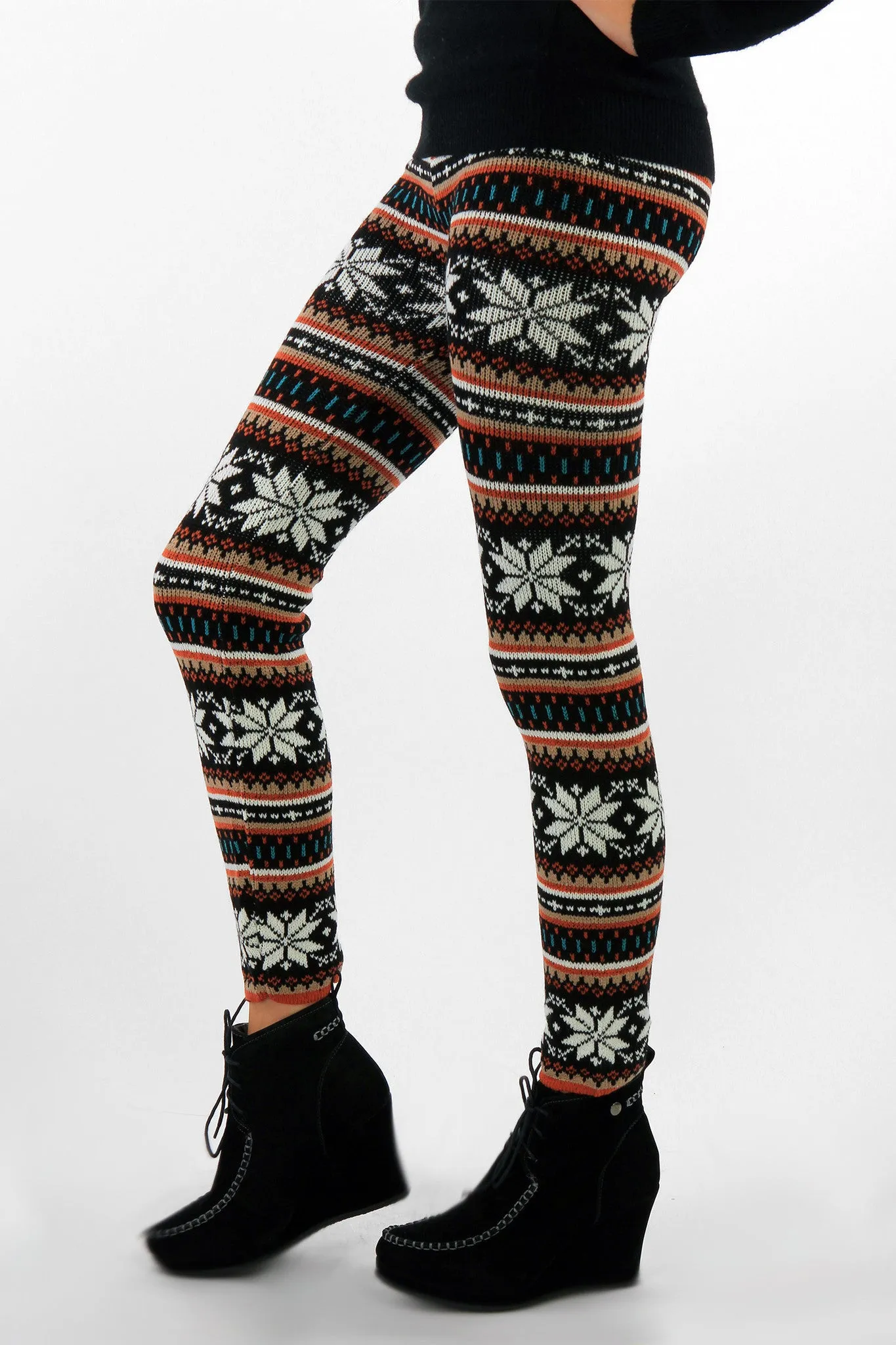 Wonderful Winter Knitted Leggings